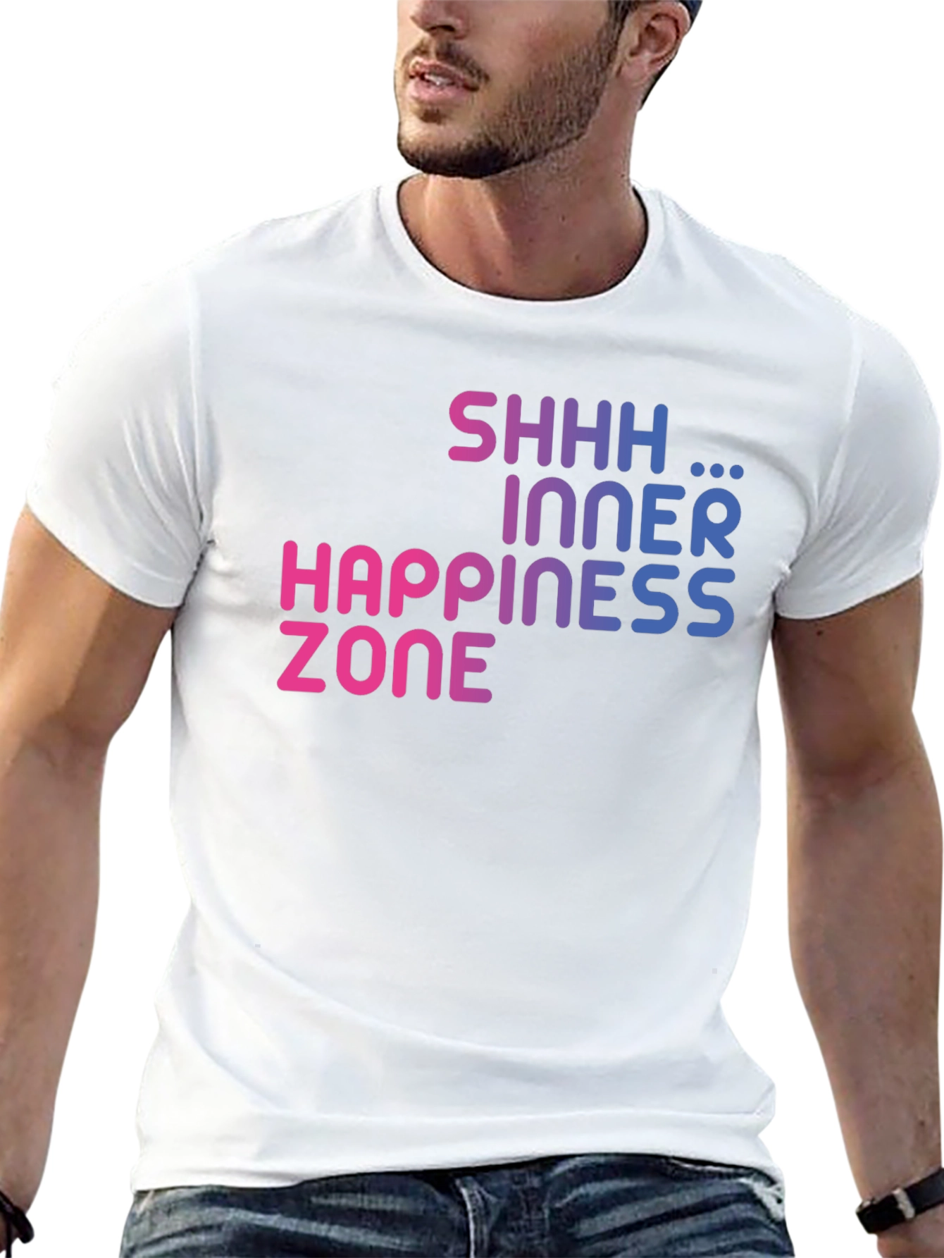 Inner Happiness Zone Graphic Tee - Comfort Fit