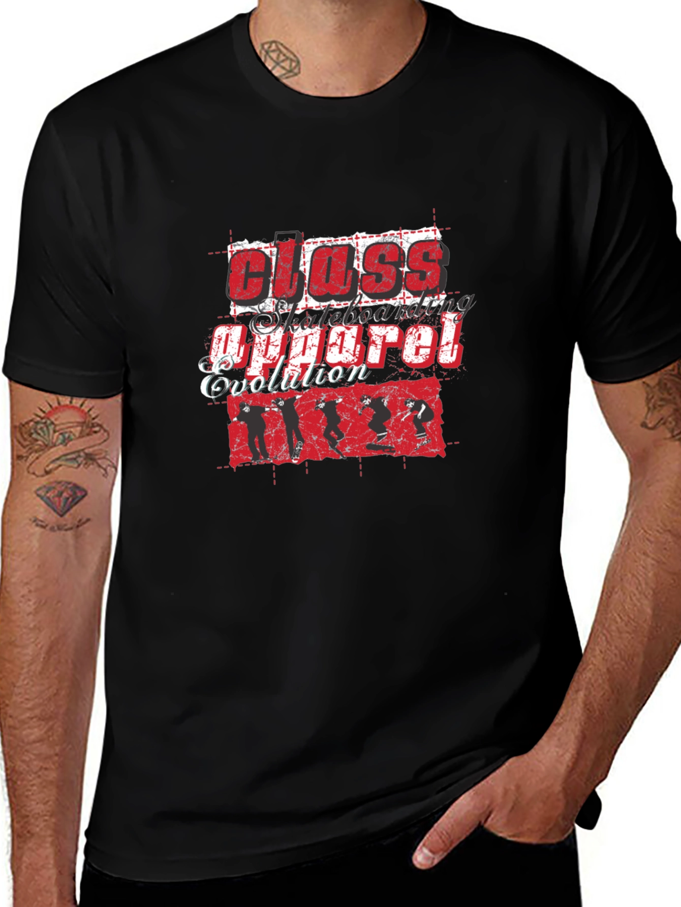 Class Apparel Evolution Black T-Shirt