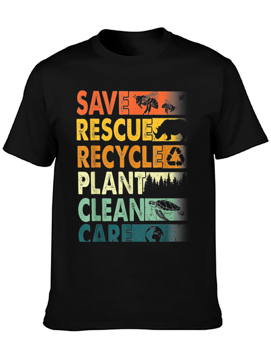 Eco-Friendly Save Rescue T-Shirt