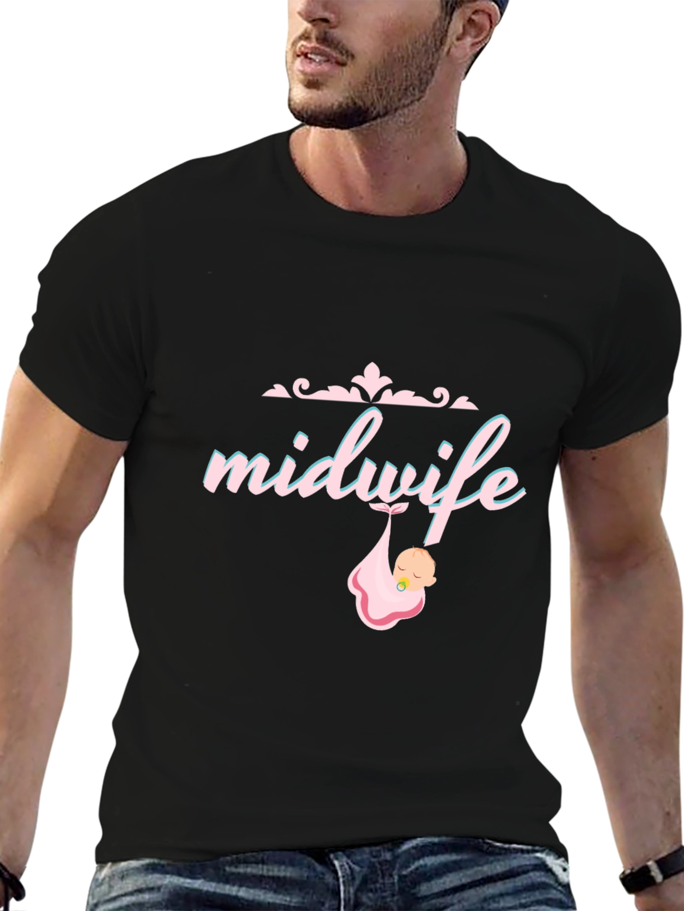 Midwife T-Shirt - Cute Baby Graphic Tee
