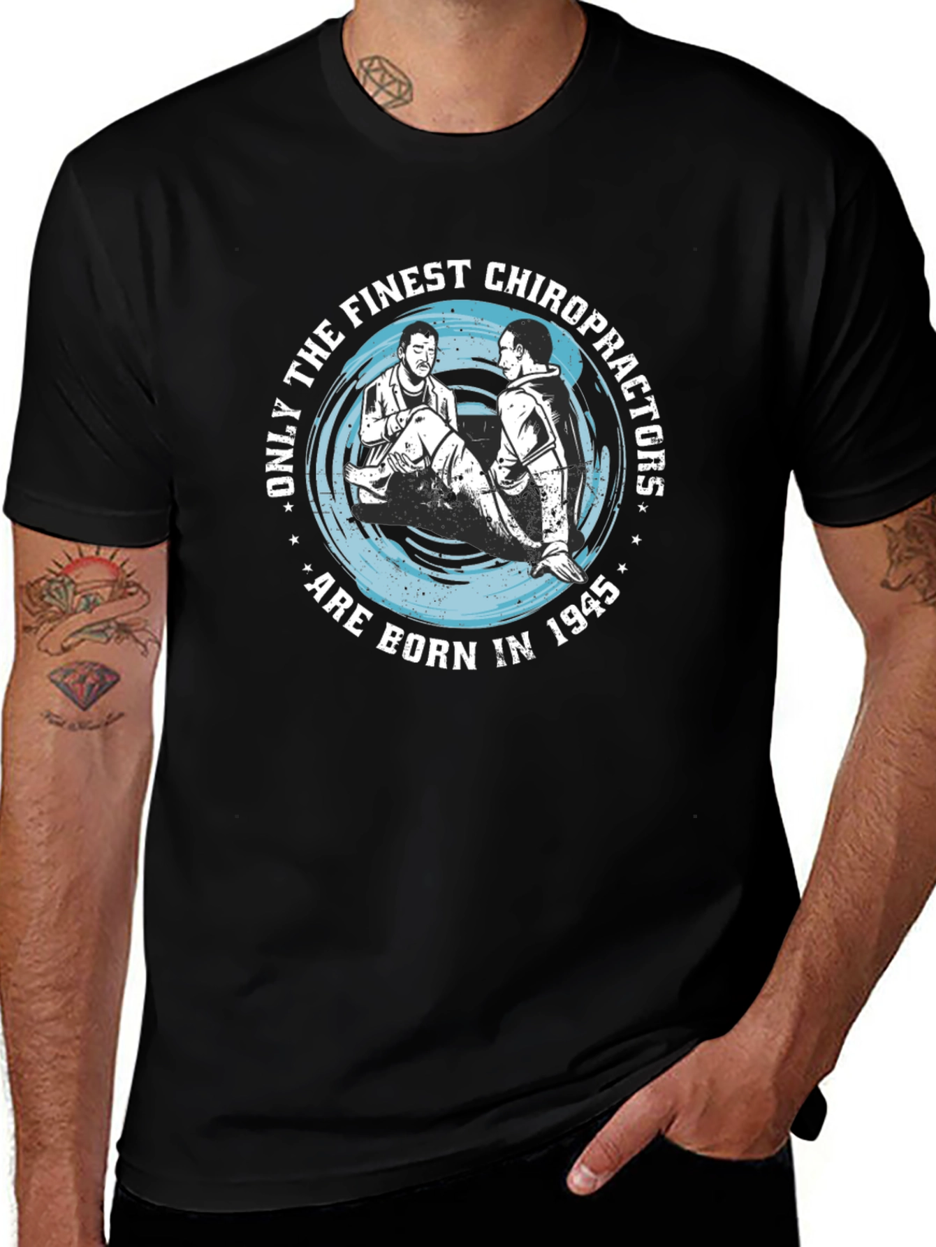 Finest Chiropractors Born in 1945 T-Shirt