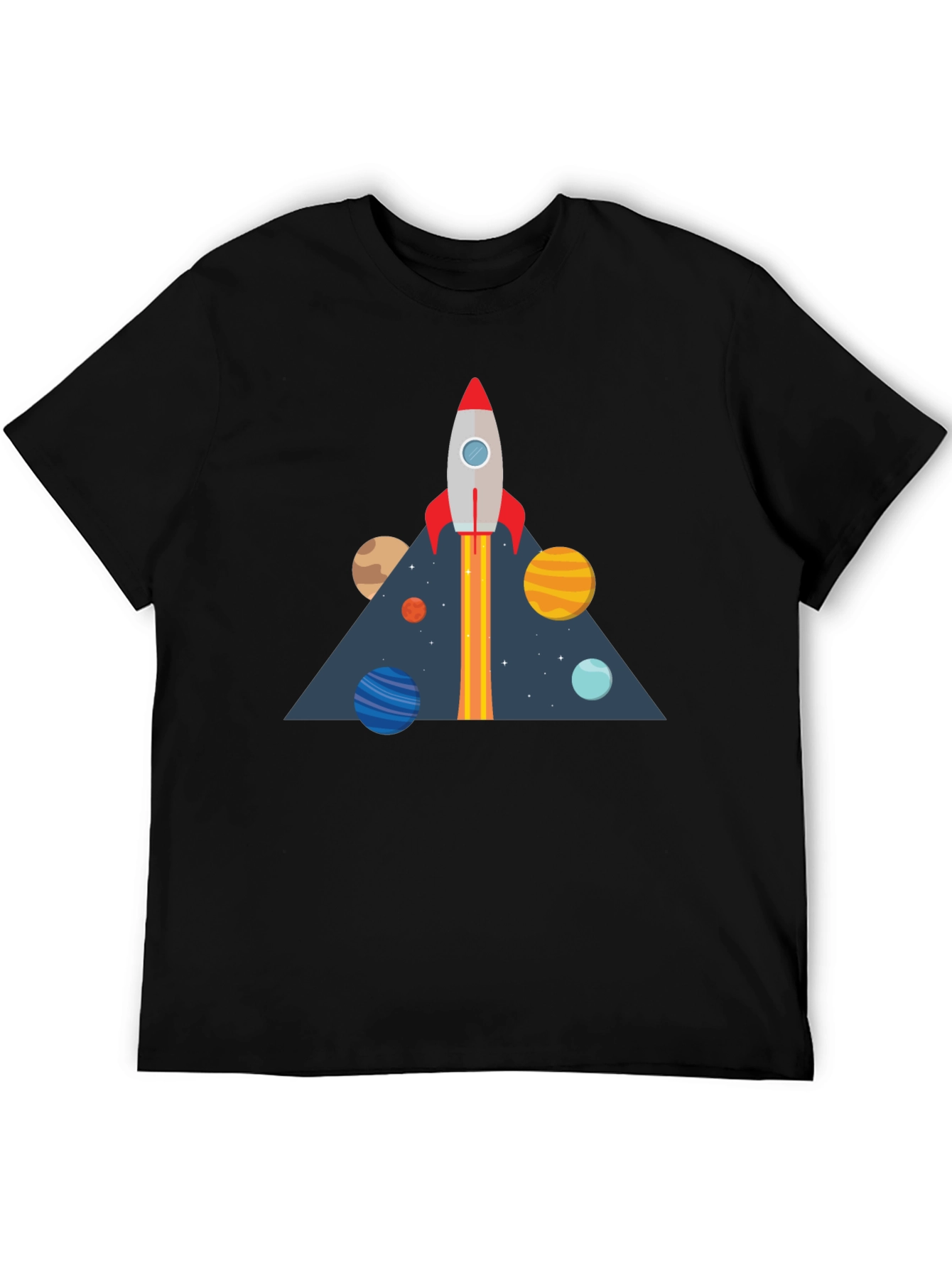 Rocket Launch T-Shirt - Space Adventure Graphic Tee