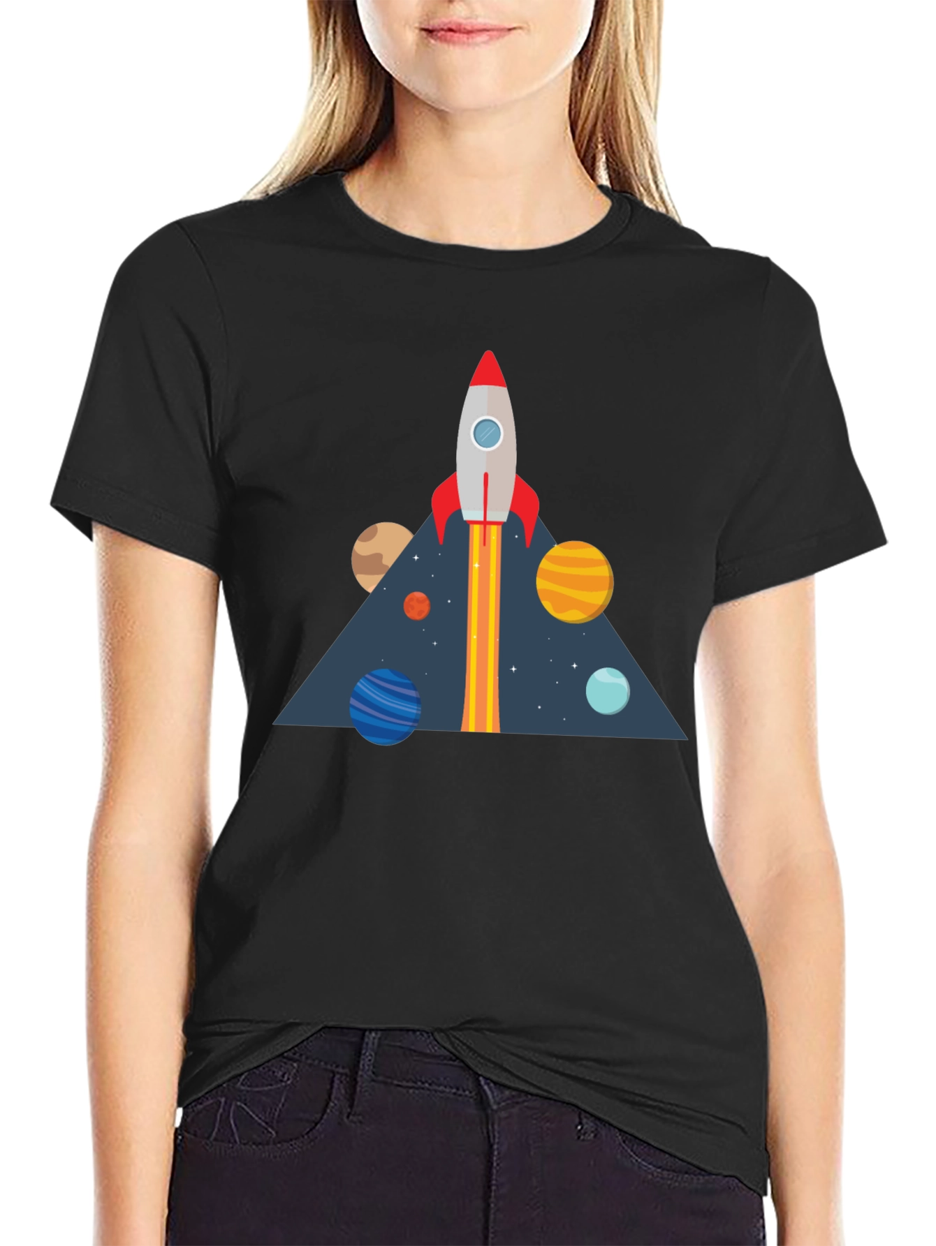Rocket Launch T-Shirt - Space Adventure Graphic Tee