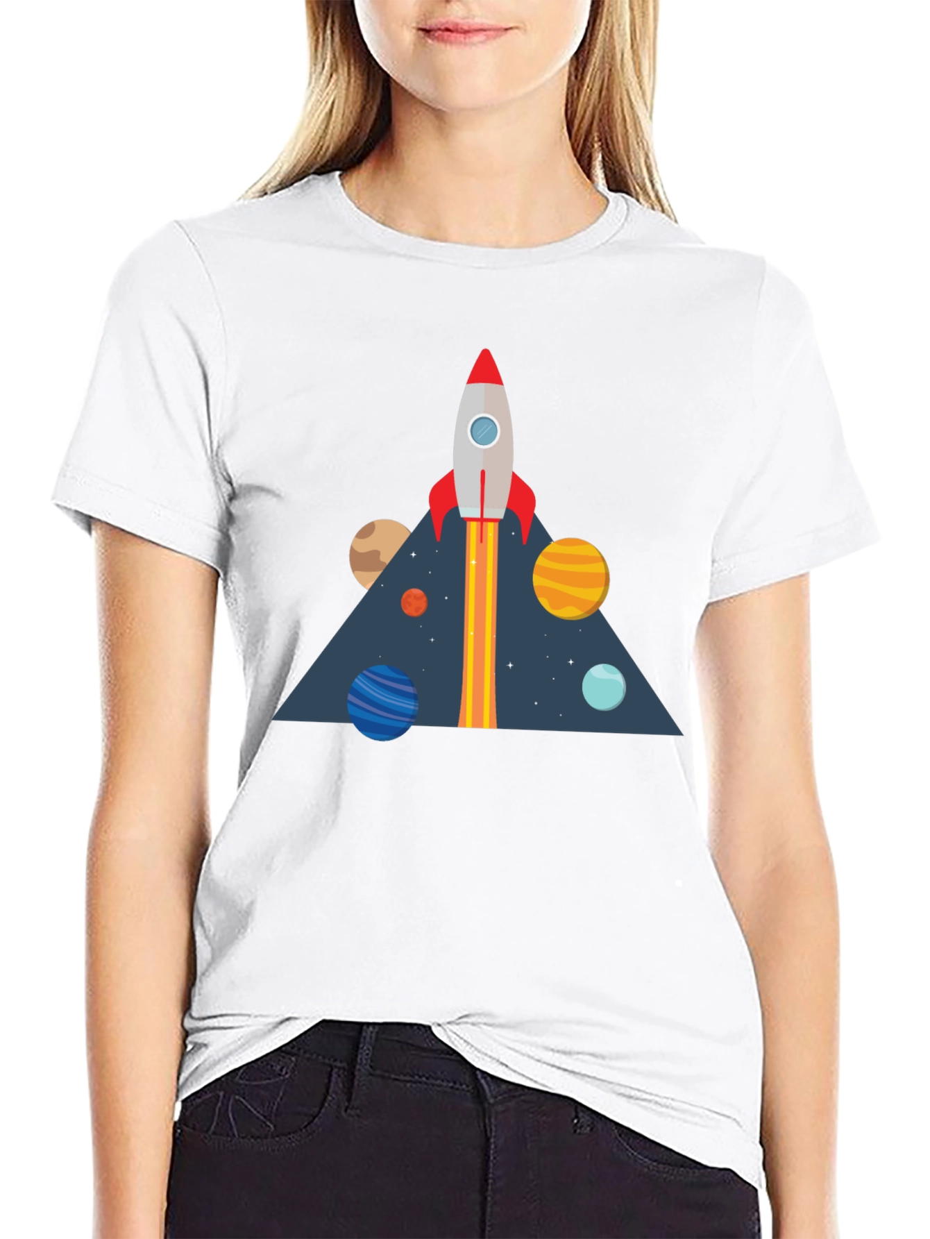 Rocket Launch T-Shirt - Space Adventure Graphic Tee