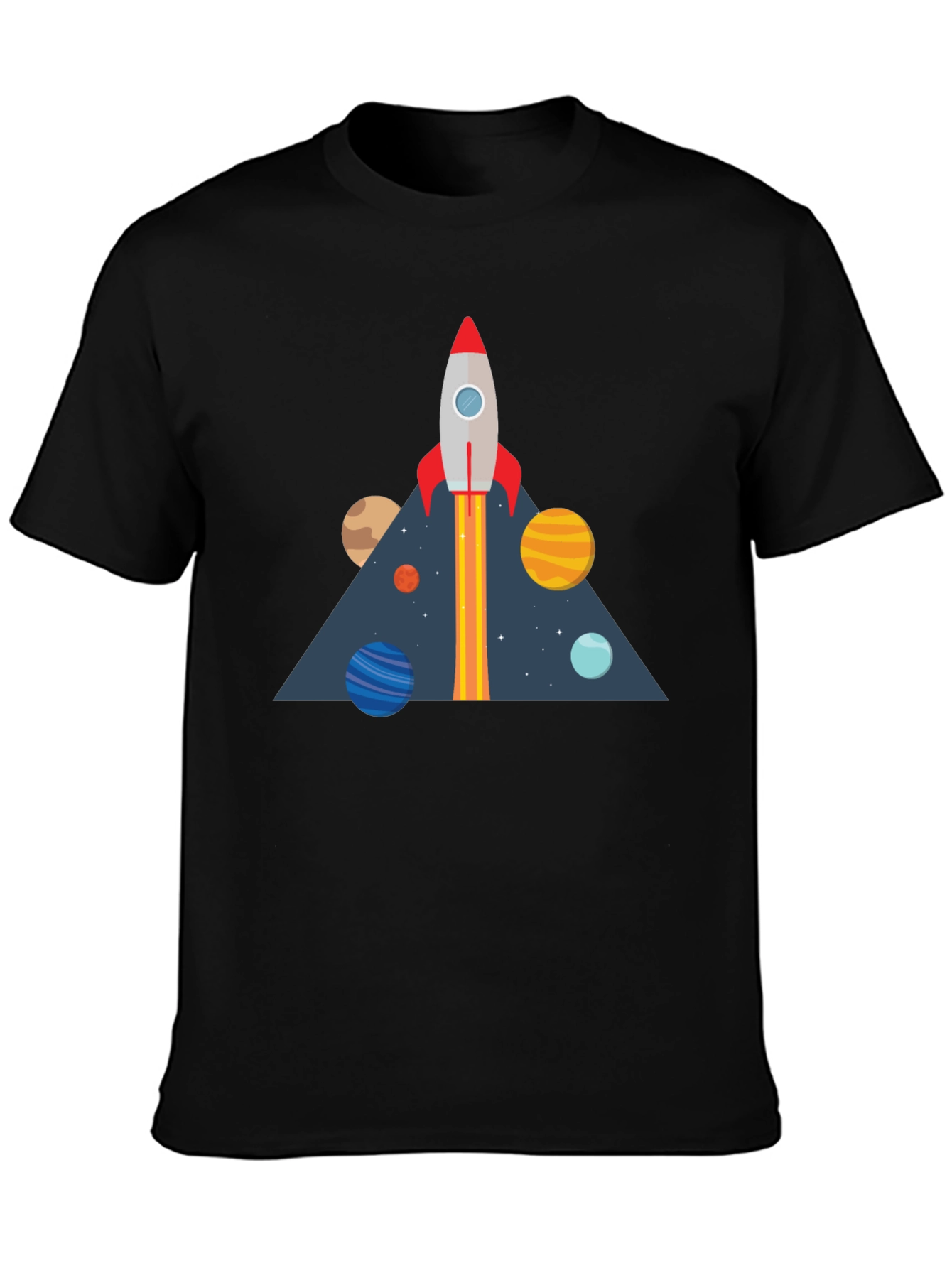 Rocket Launch T-Shirt - Space Adventure Graphic Tee