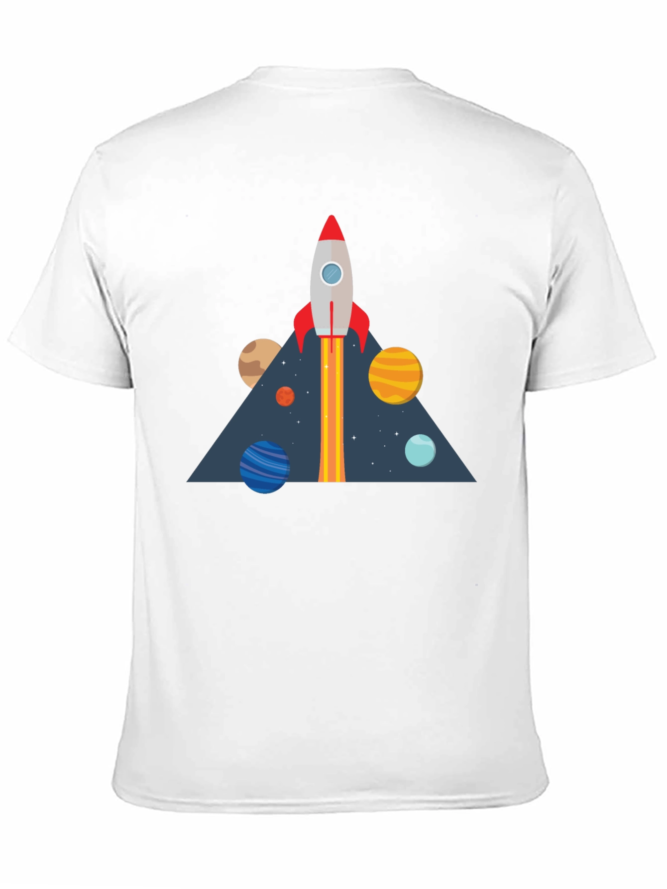 Rocket Launch T-Shirt - Space Adventure Graphic Tee