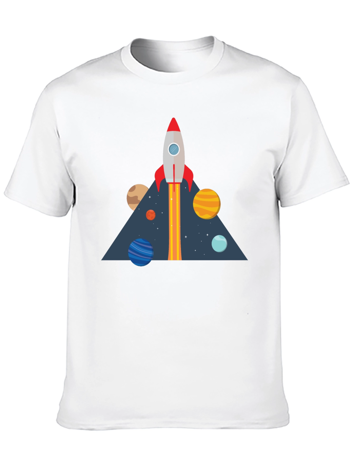 Rocket Launch T-Shirt - Space Adventure Graphic Tee