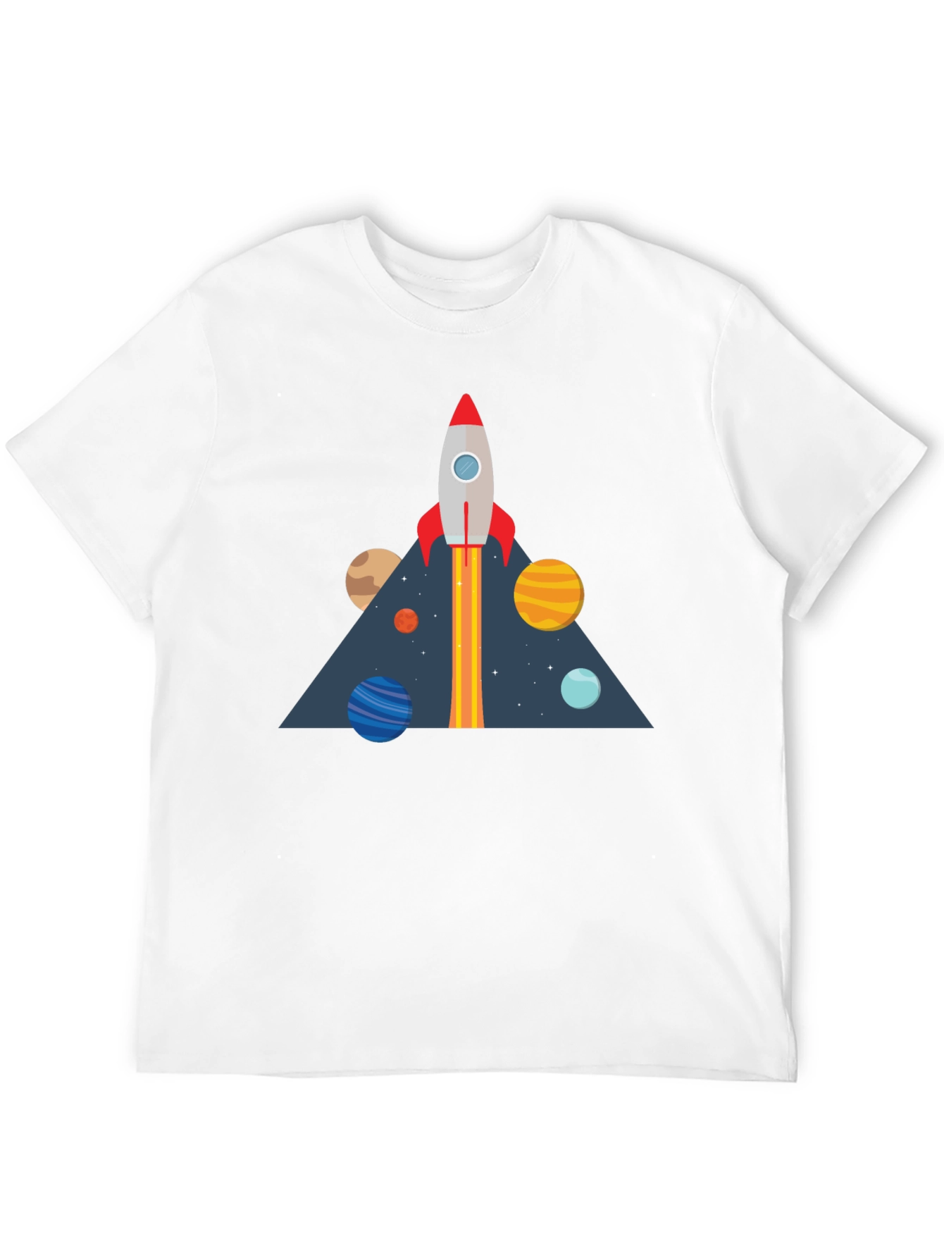 Rocket Launch T-Shirt - Space Adventure Graphic Tee