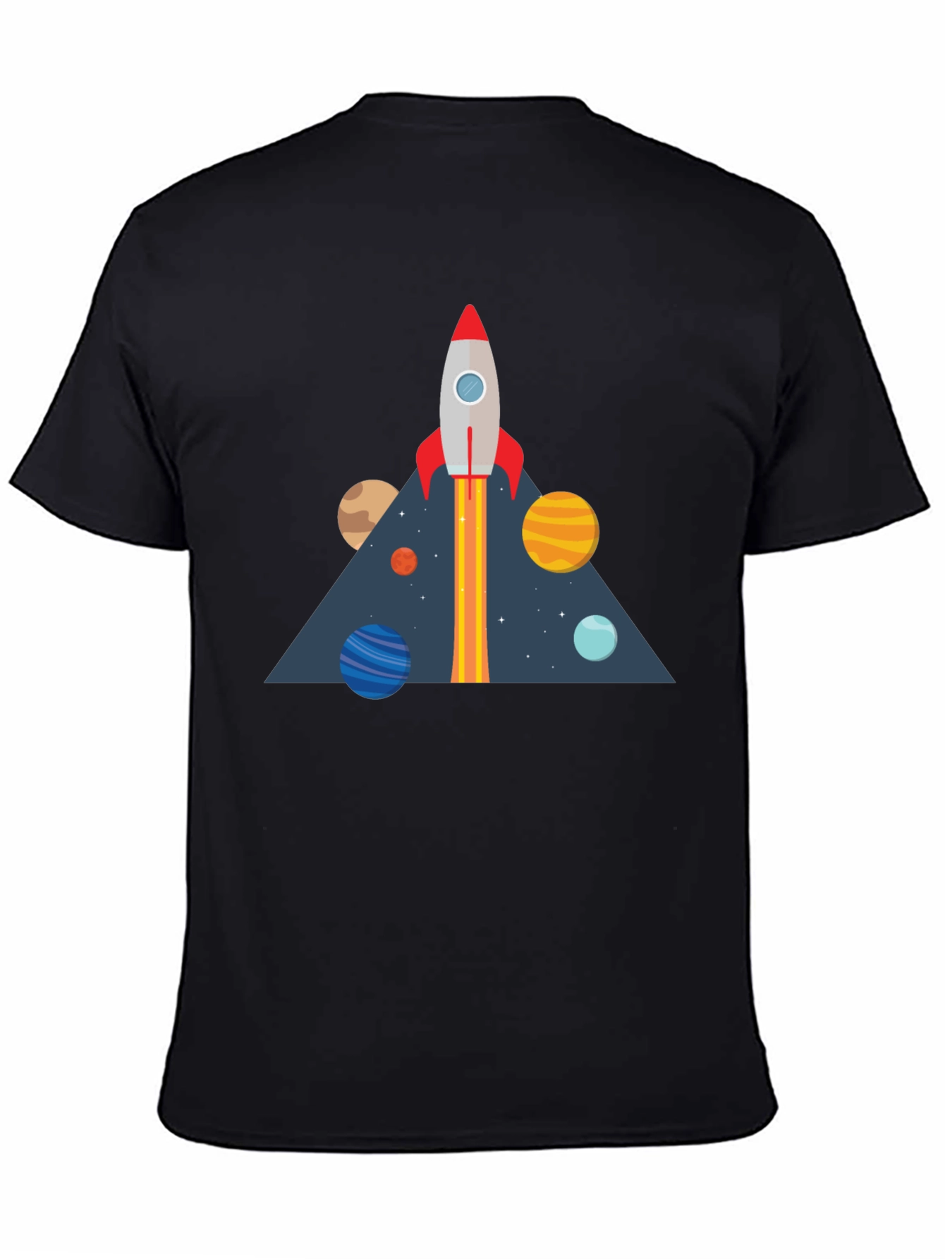 Rocket Launch T-Shirt - Space Adventure Graphic Tee