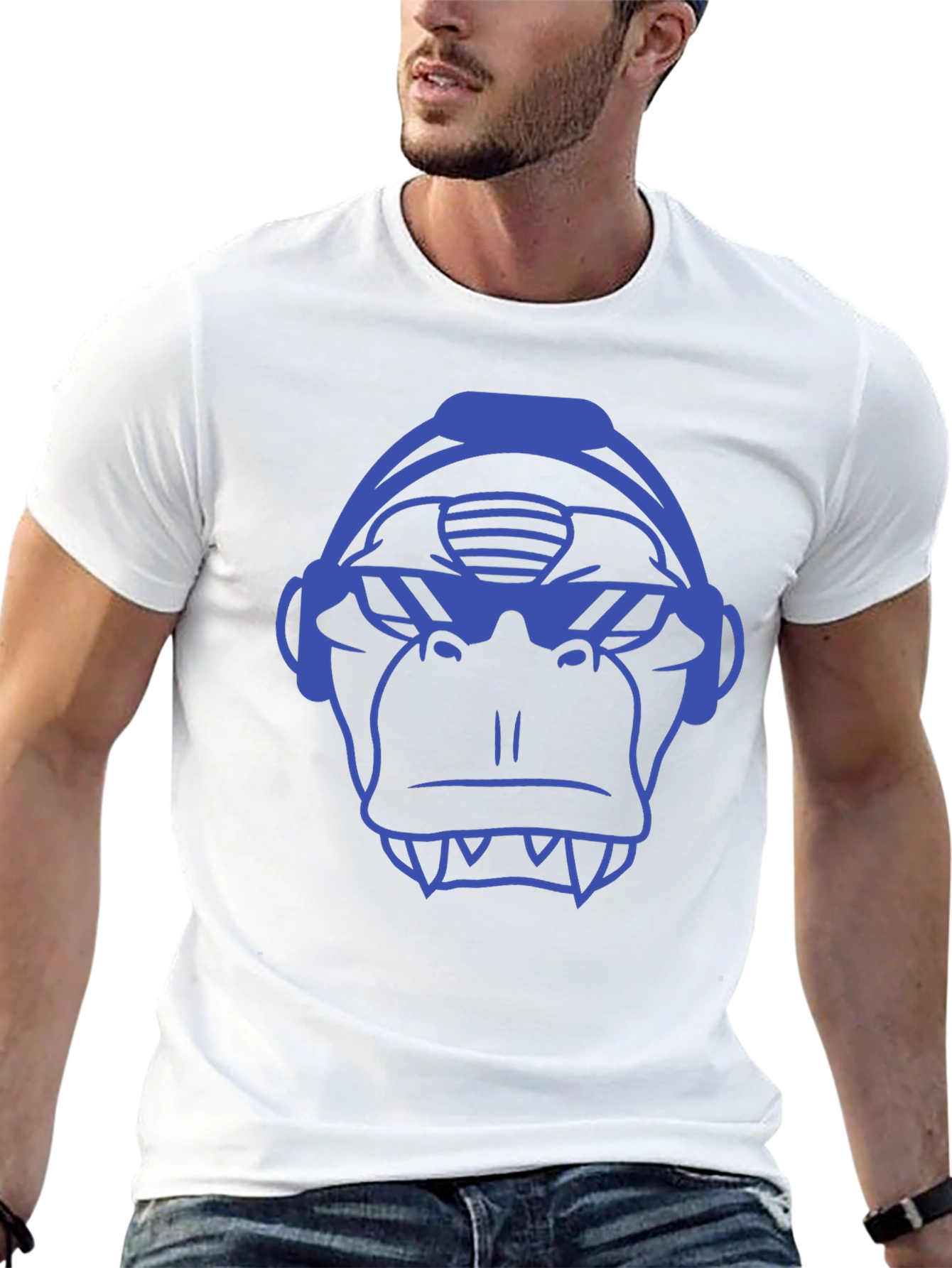 Cool Ape DJ Black T-Shirt