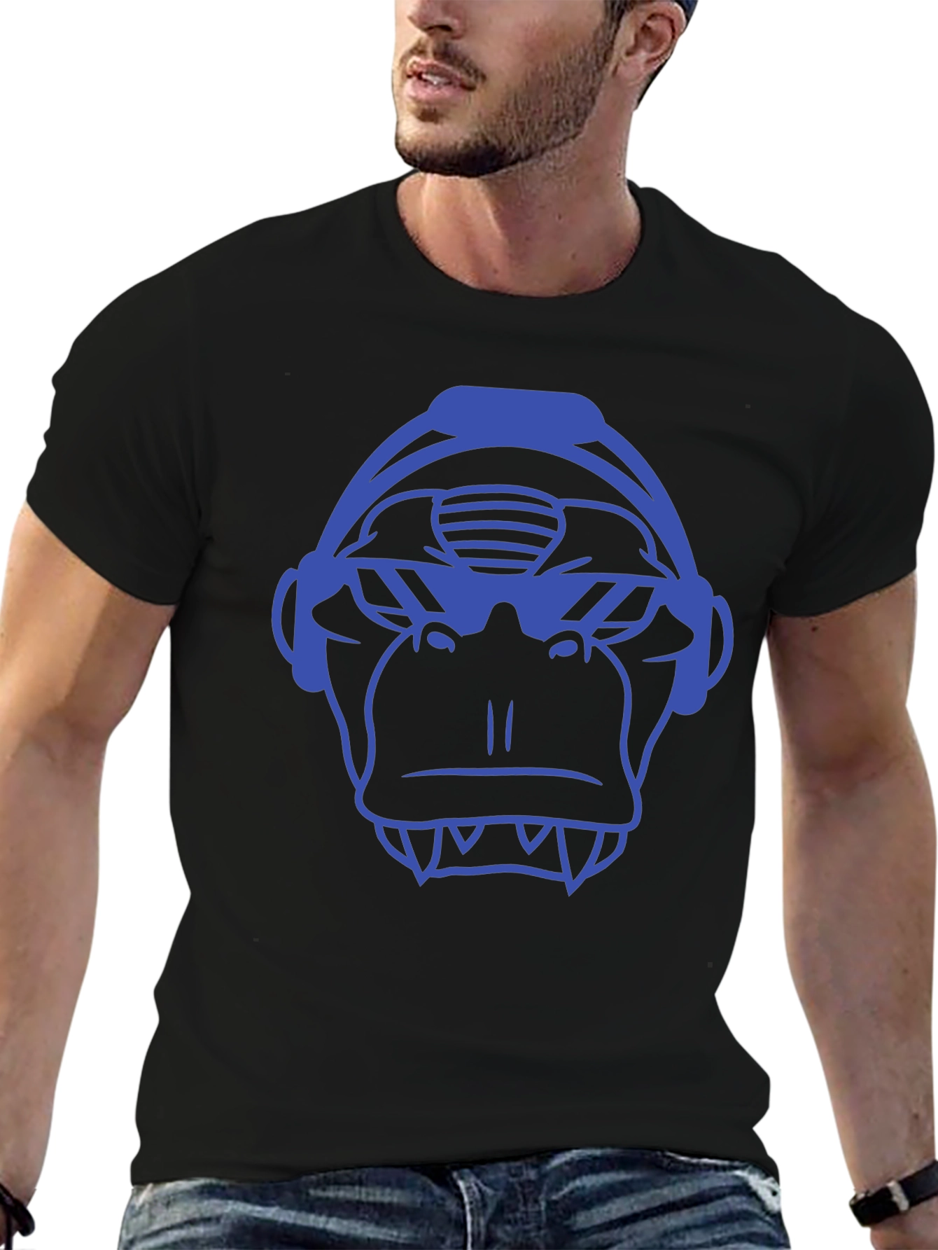 Cool Ape DJ Black T-Shirt