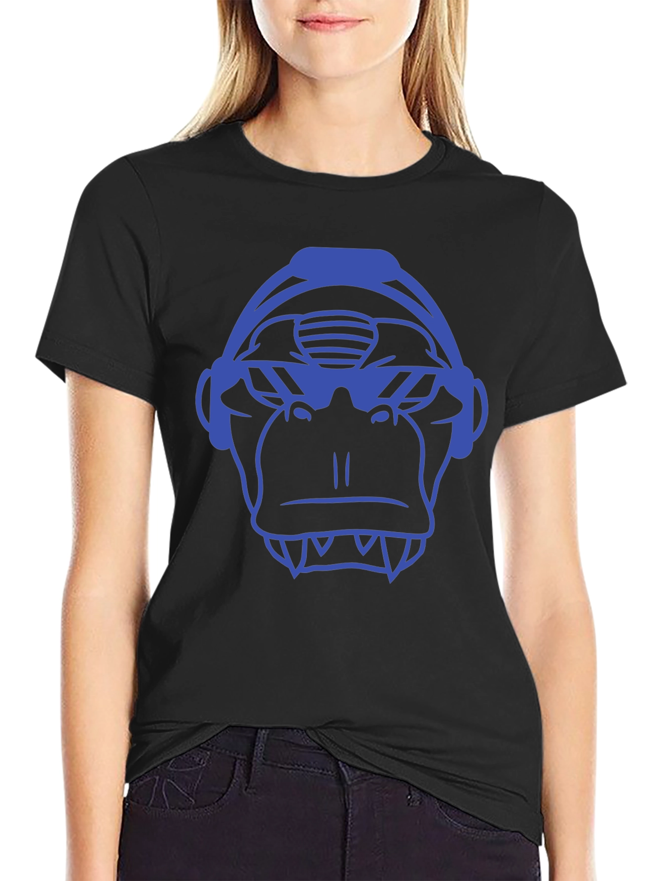 Cool Ape DJ Black T-Shirt