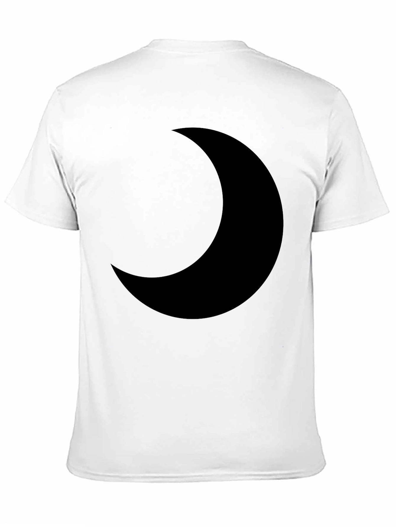 Black Crescent Moon Graphic Tee