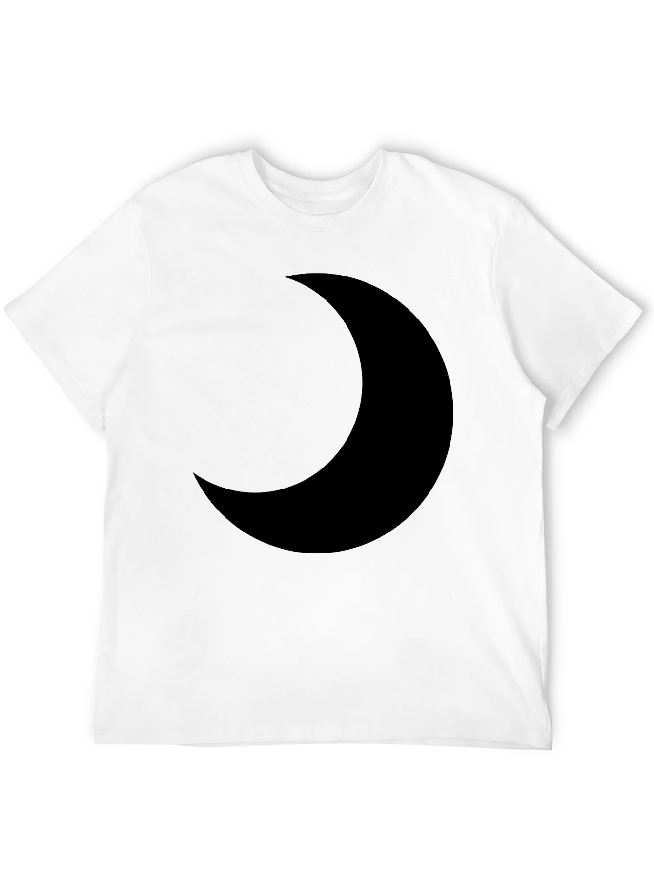 Black Crescent Moon Graphic Tee
