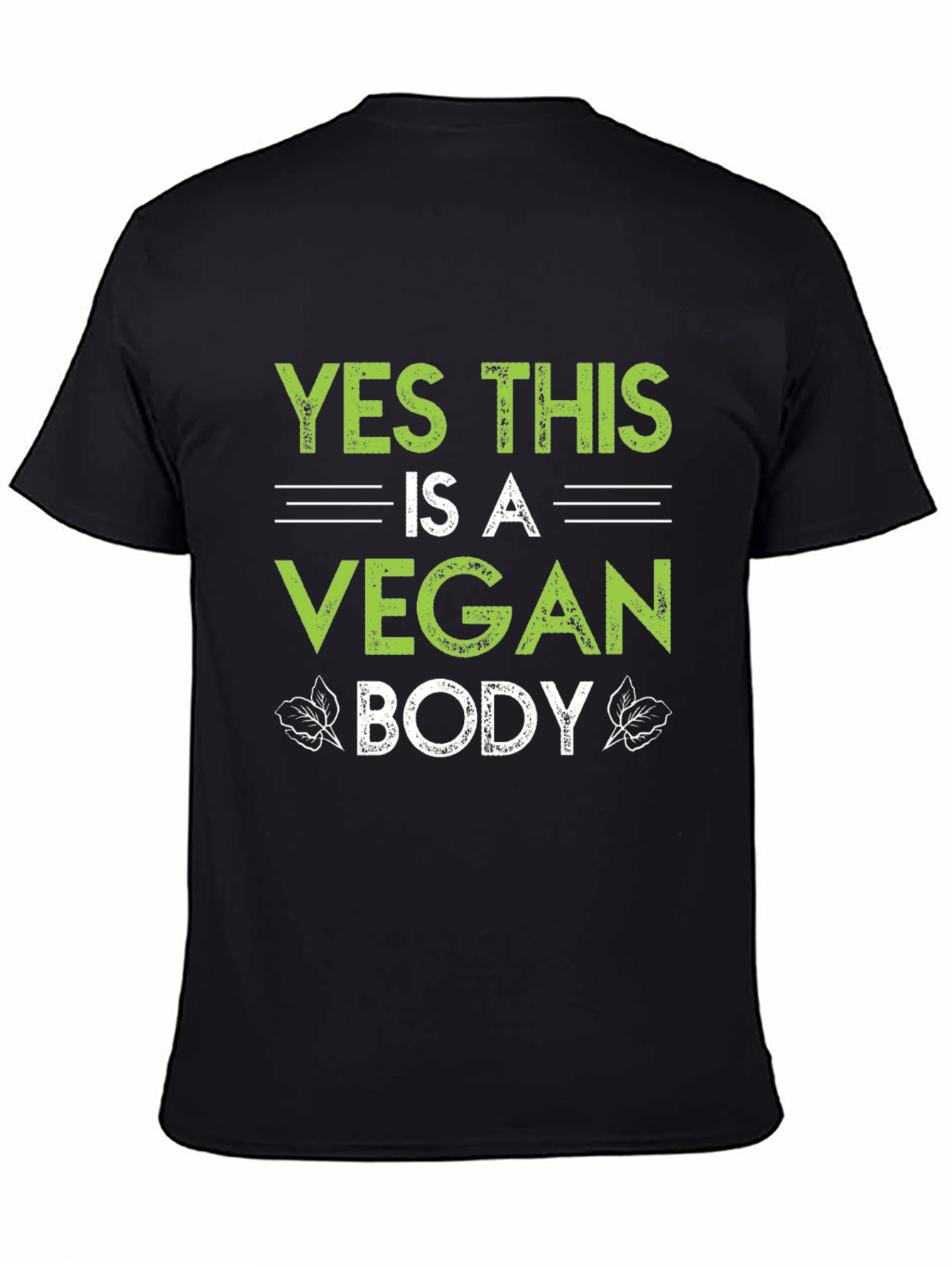 Yes This is A Vegan Body T-Shirt