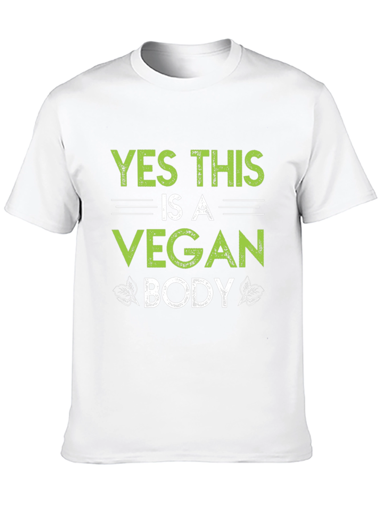 Yes This is A Vegan Body T-Shirt