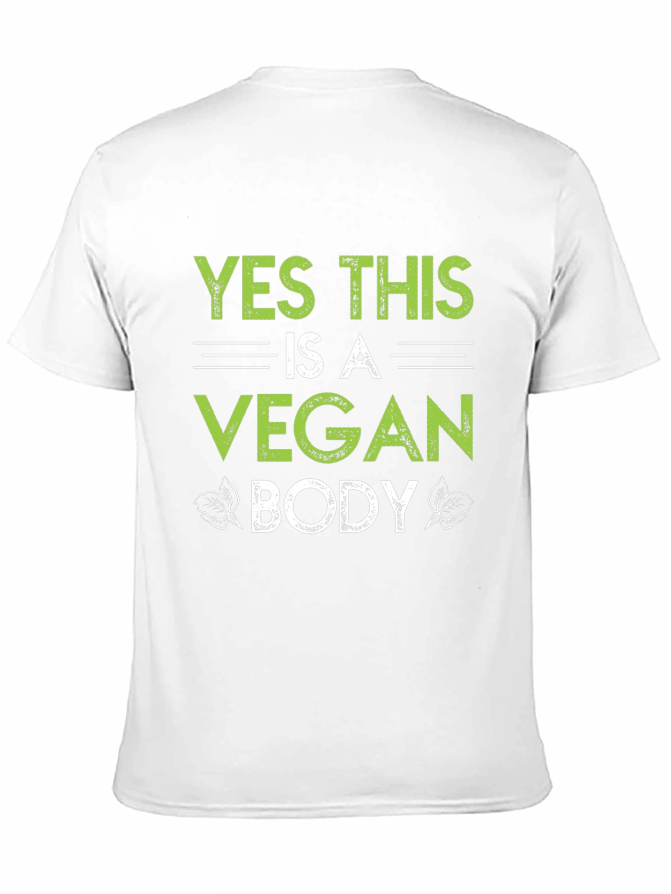 Yes This is A Vegan Body T-Shirt