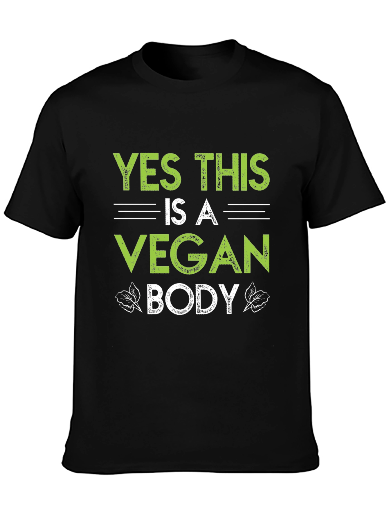 Yes This is A Vegan Body T-Shirt
