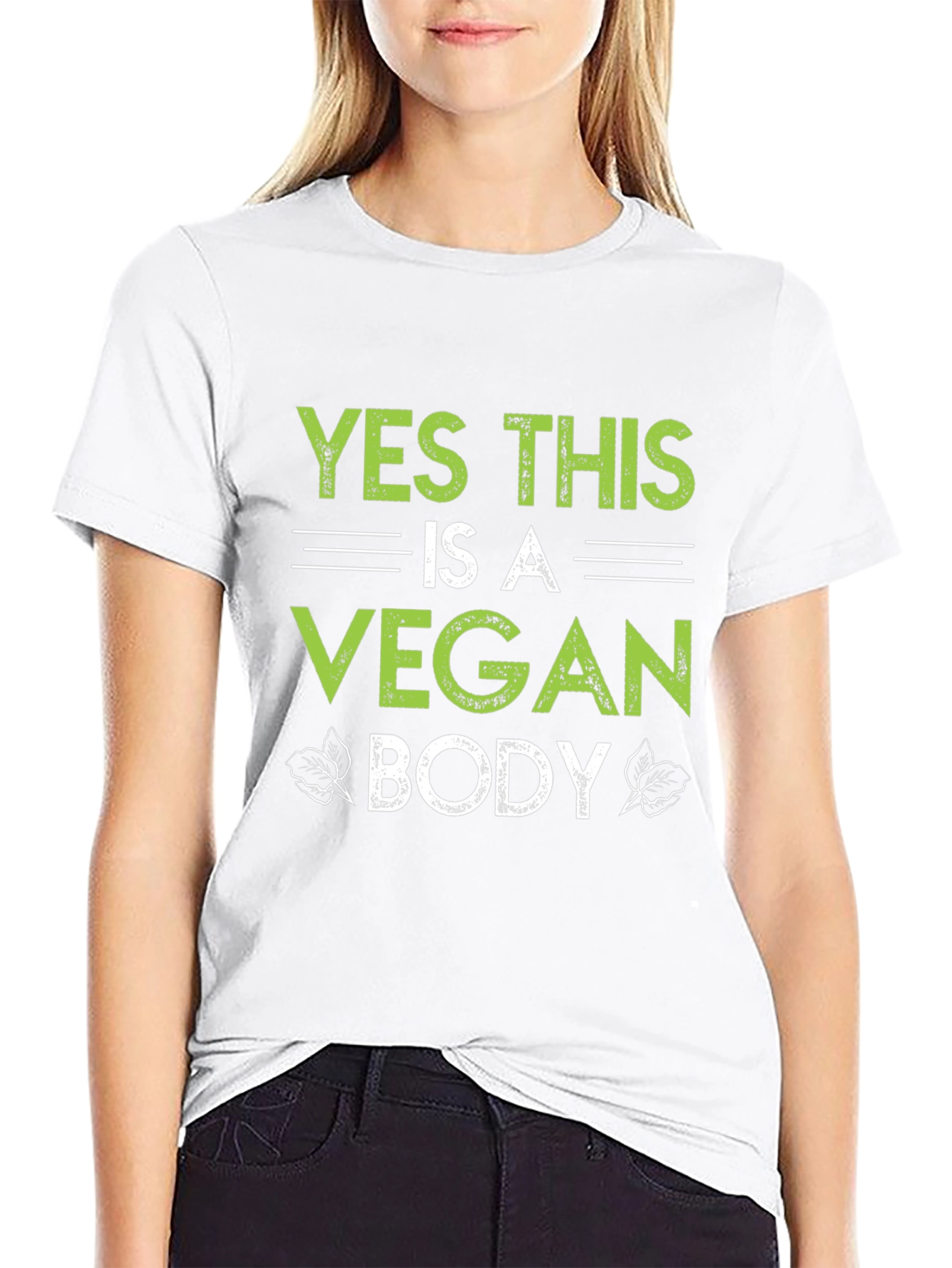 Yes This is A Vegan Body T-Shirt
