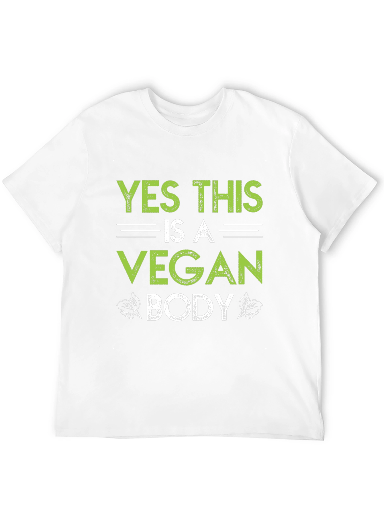 Yes This is A Vegan Body T-Shirt