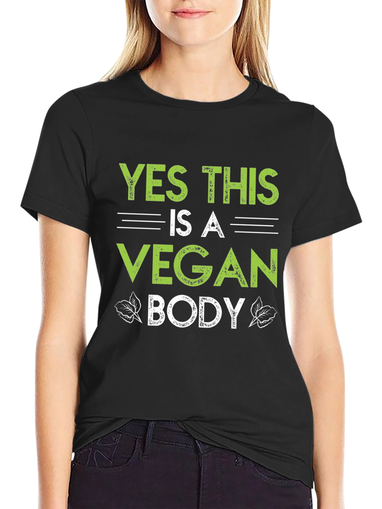Yes This is A Vegan Body T-Shirt