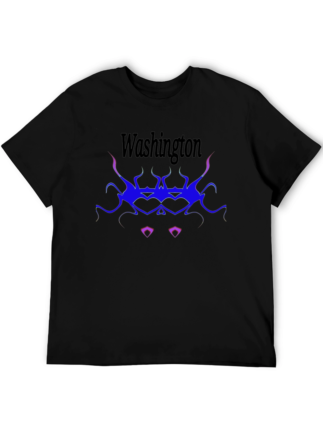 Washington Graphic T-Shirt - Black