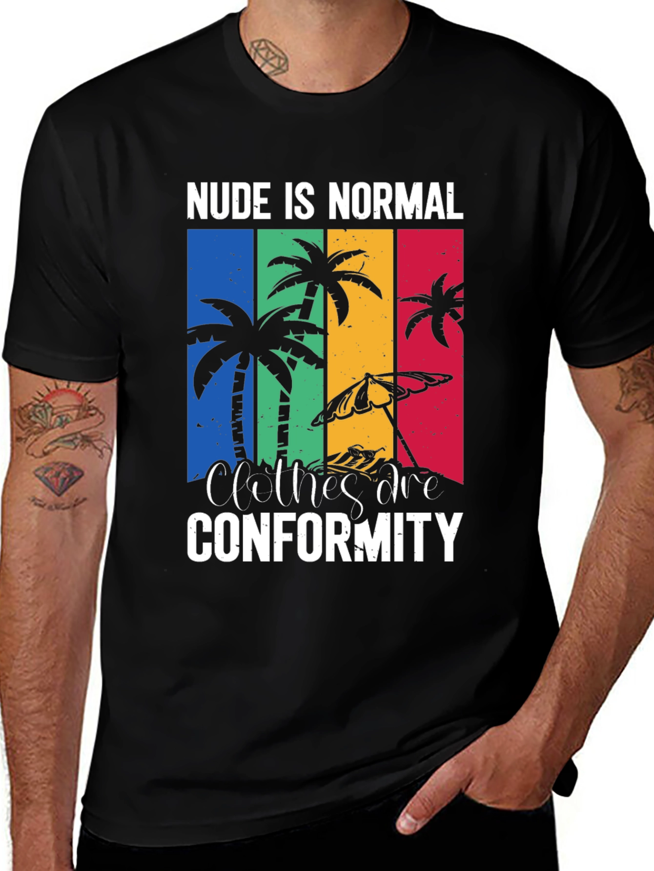 Nude is Normal Graphic Tee