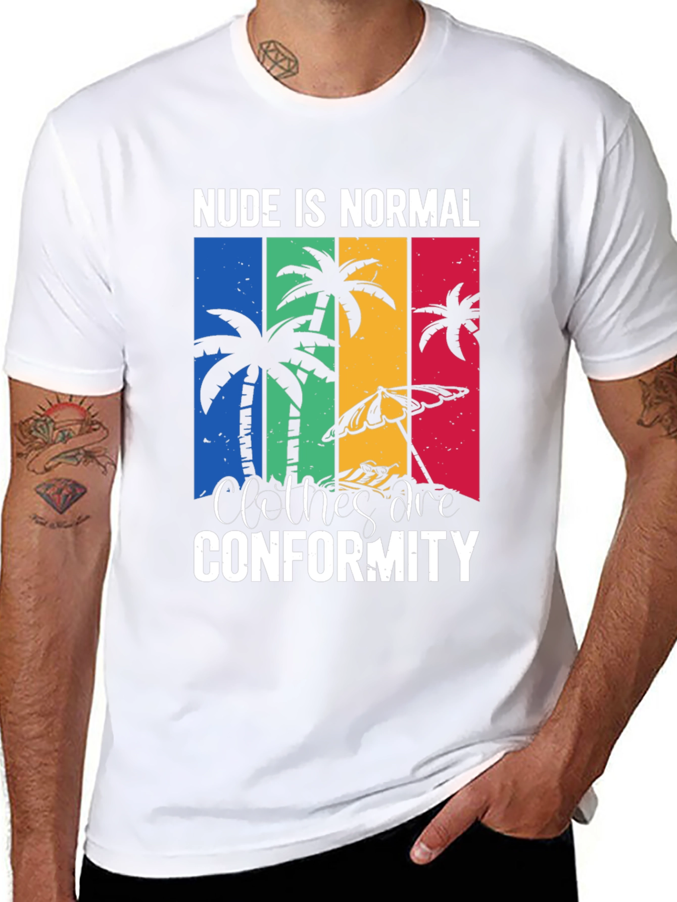 Nude is Normal Graphic Tee