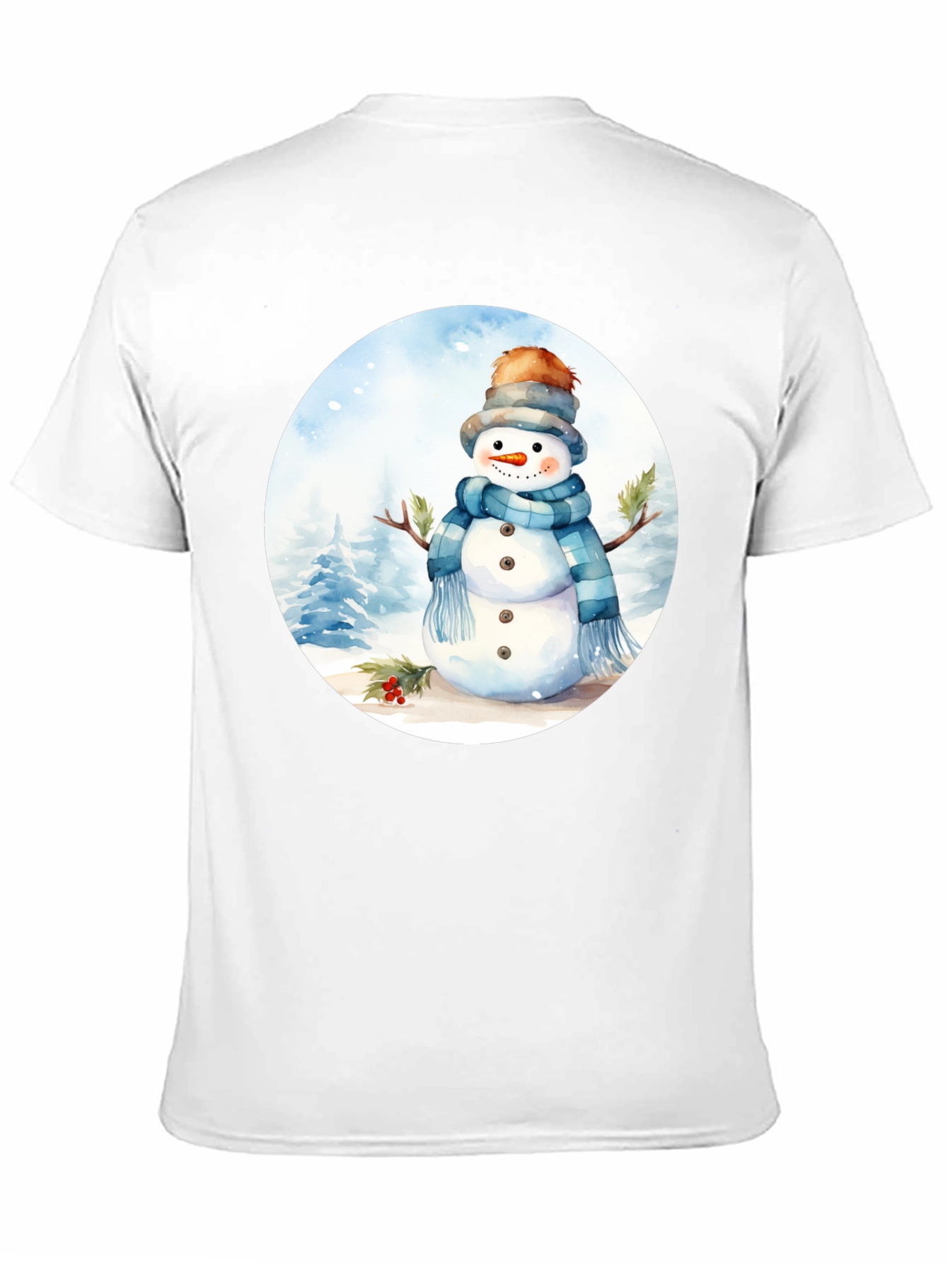 Winter Snowman Graphic Tee