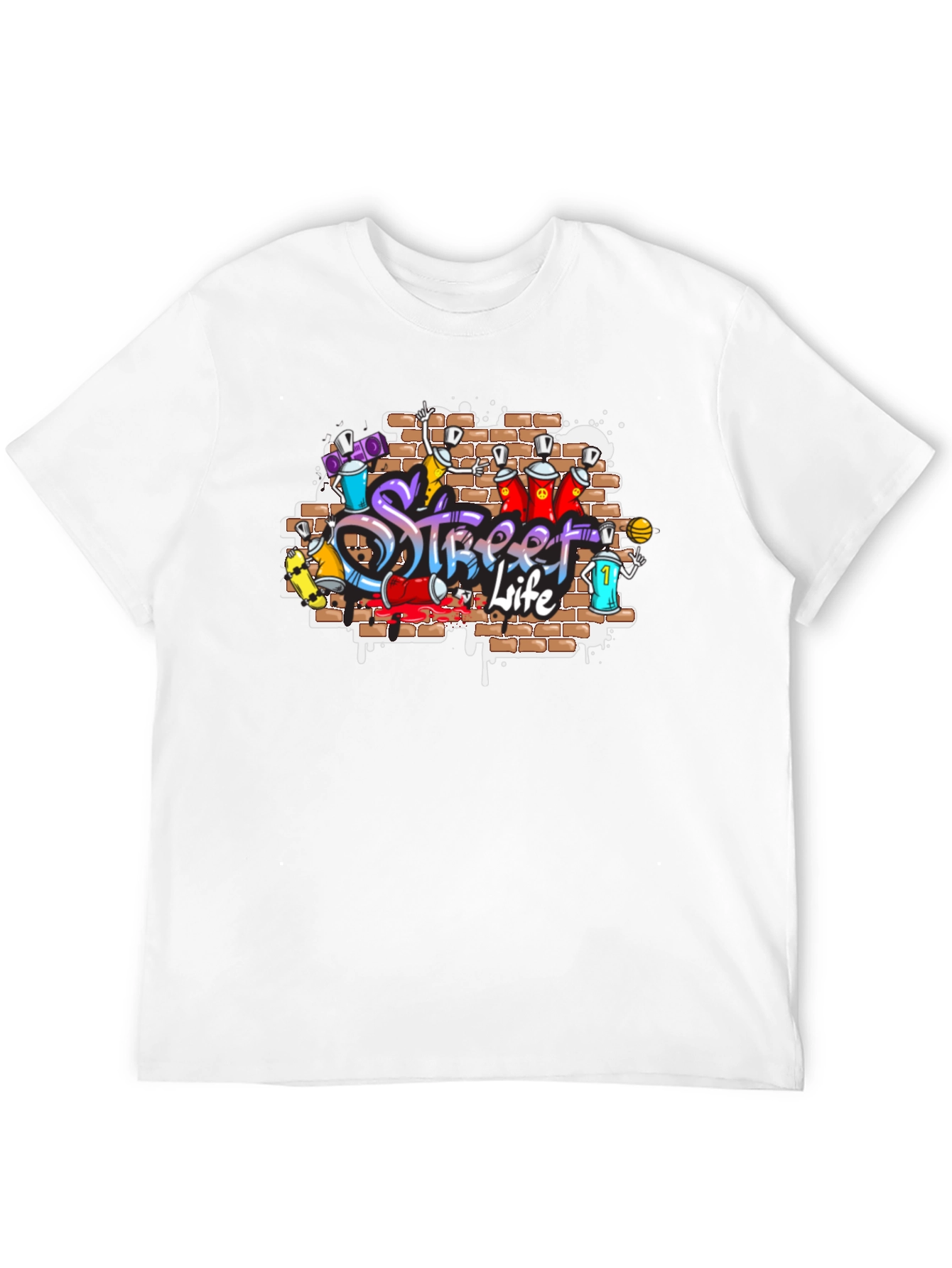 Street Life Graffiti T-Shirt