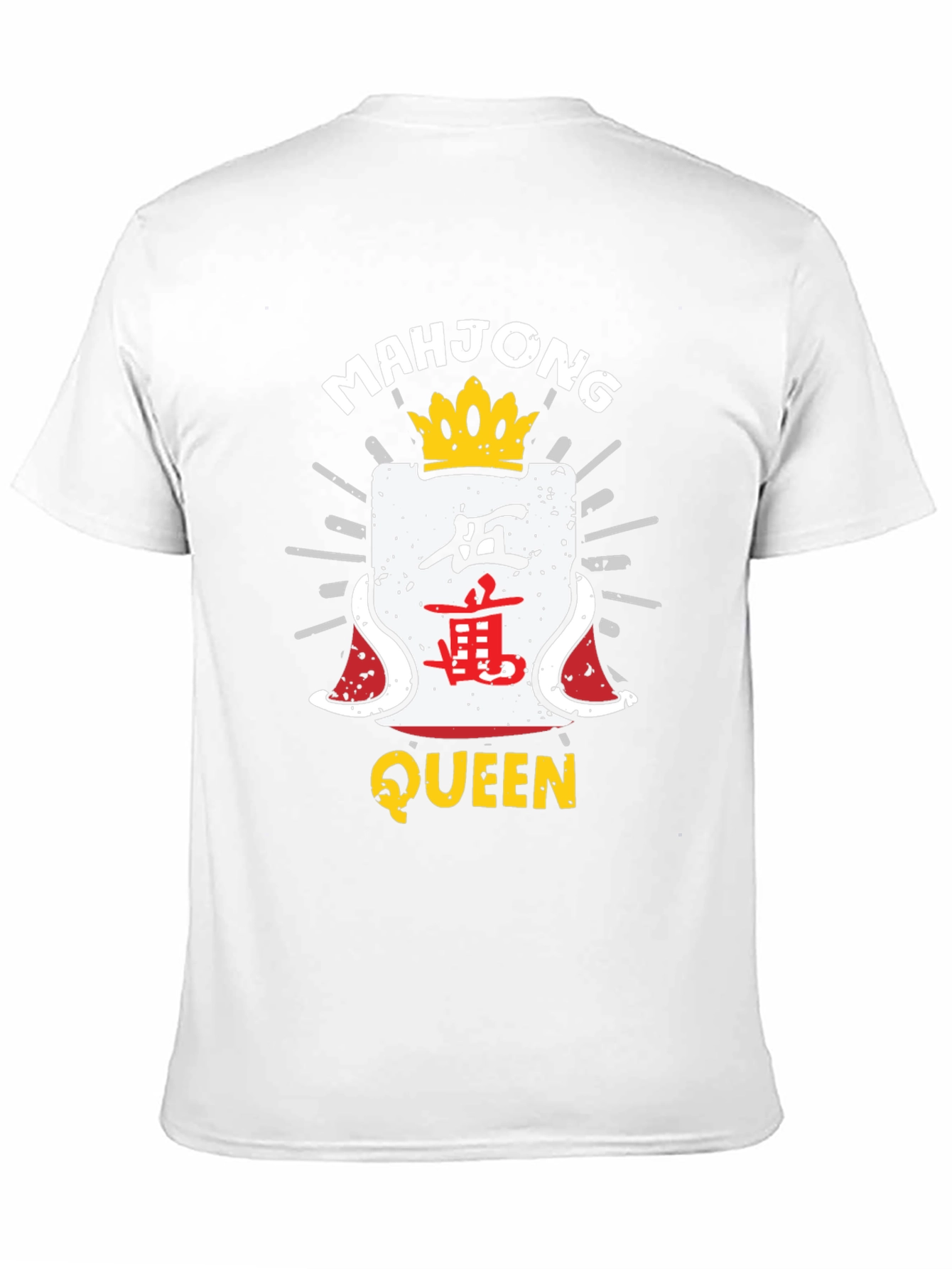 Mahjong Queen Black T-Shirt