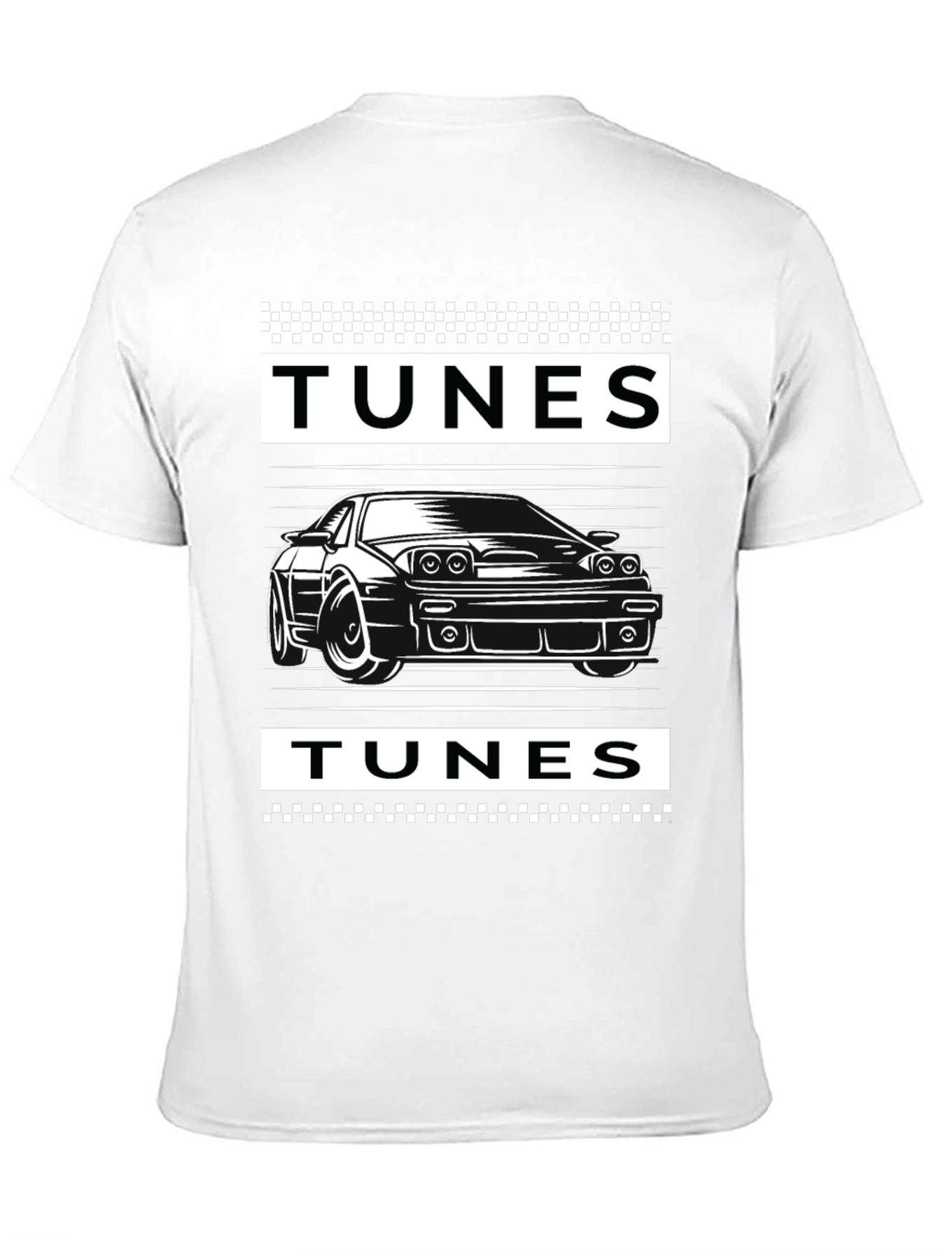 Tunes Car Graphic Tee - Black