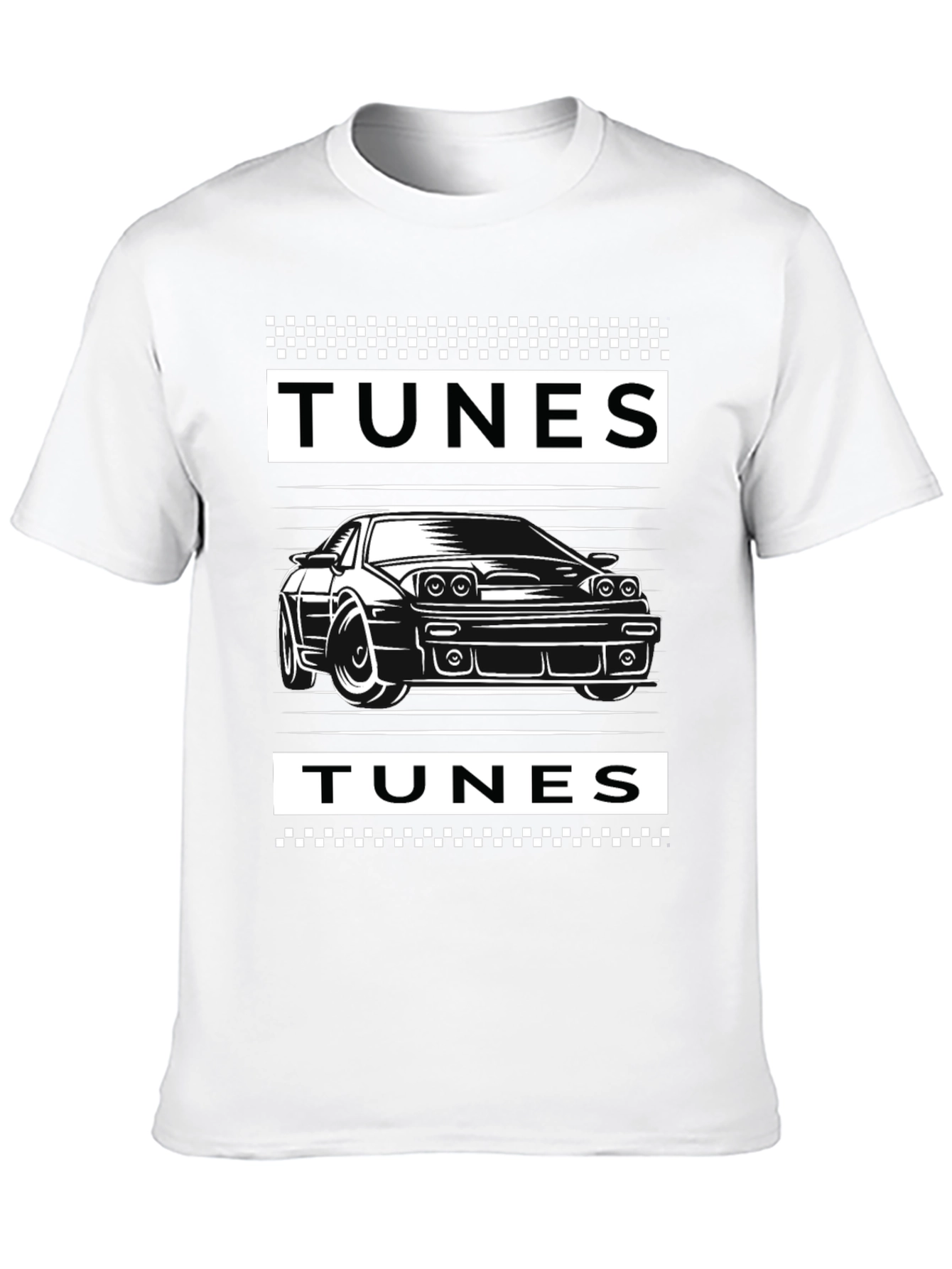 Tunes Car Graphic Tee - Black