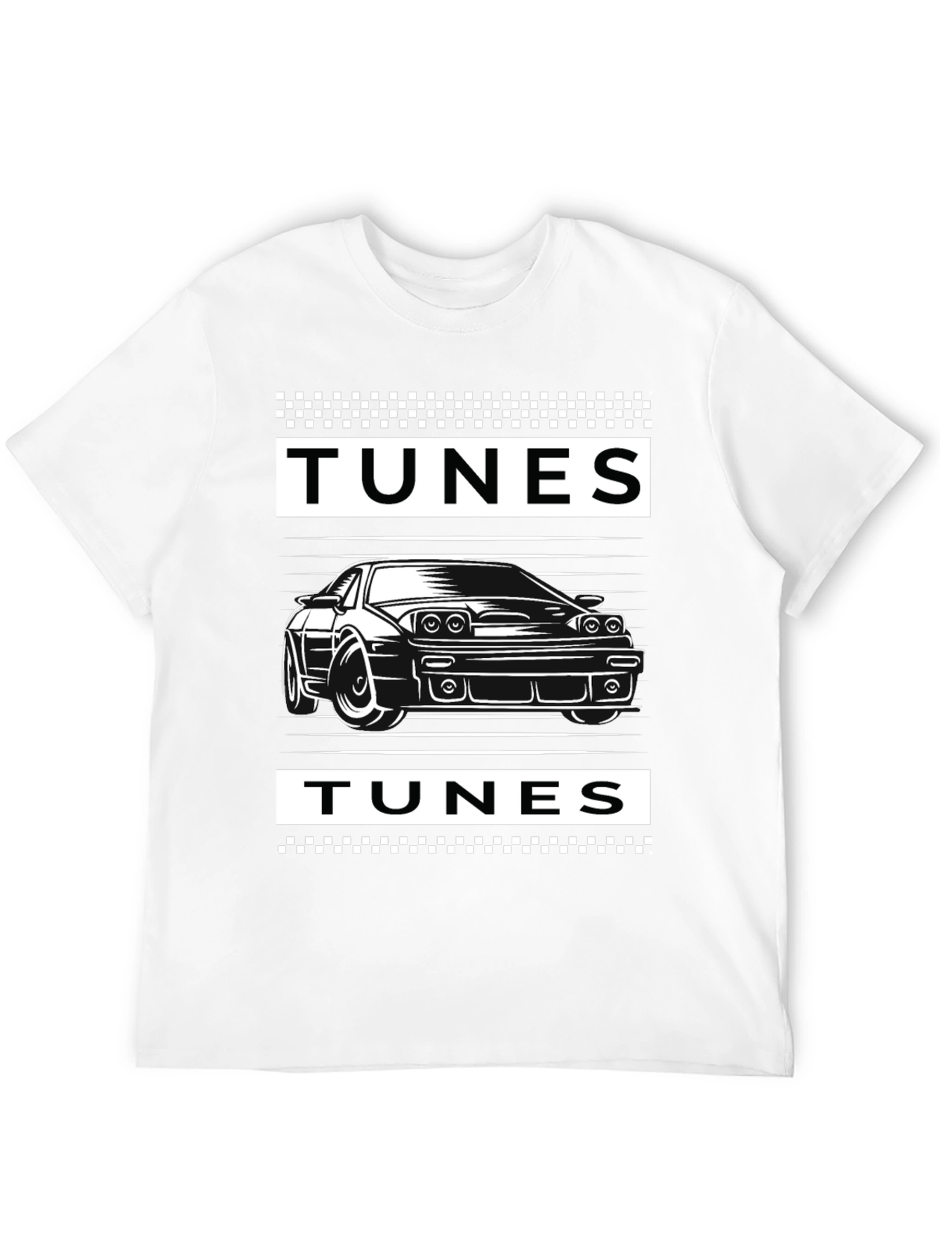 Tunes Car Graphic Tee - Black
