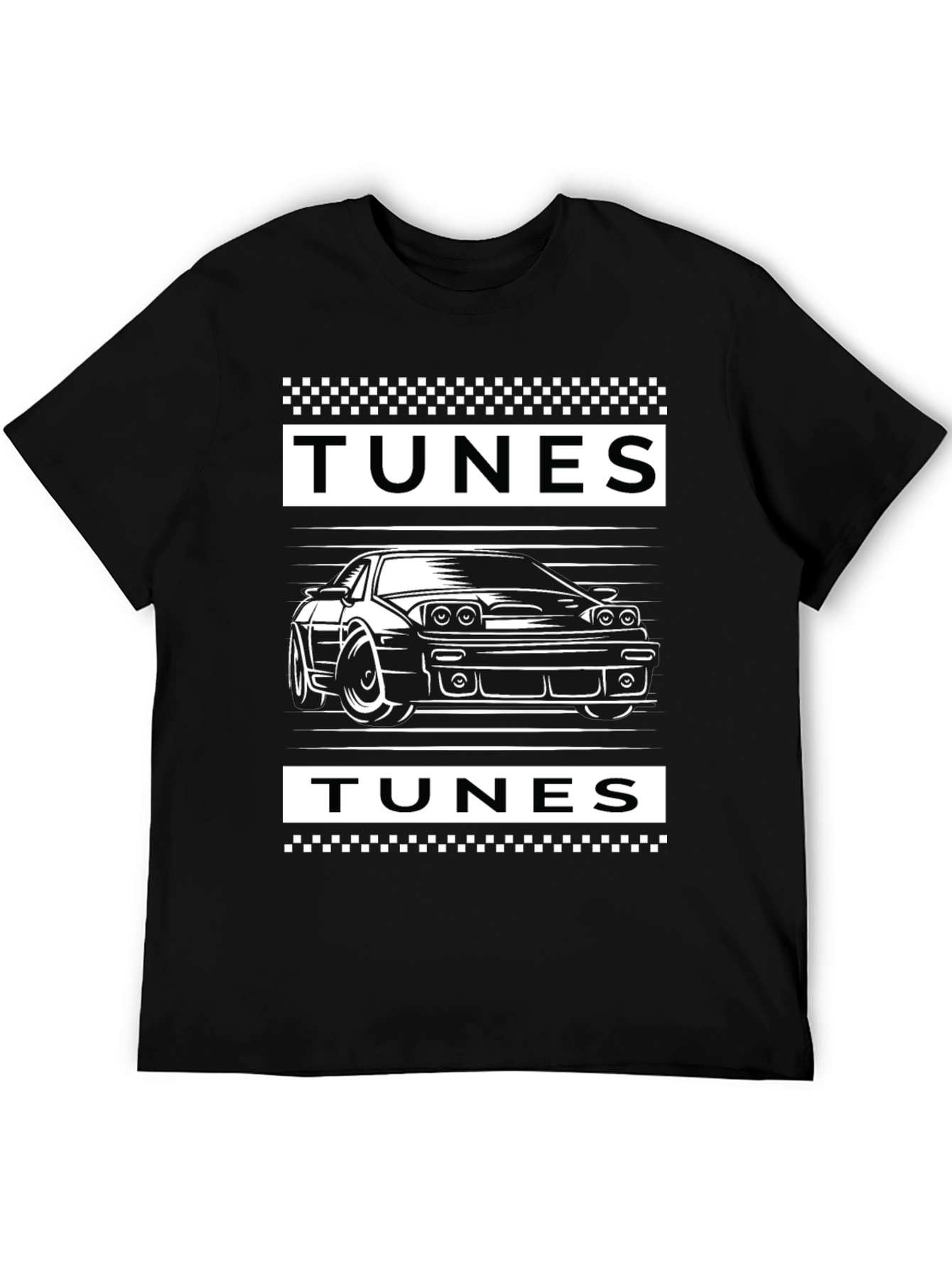 Tunes Car Graphic Tee - Black