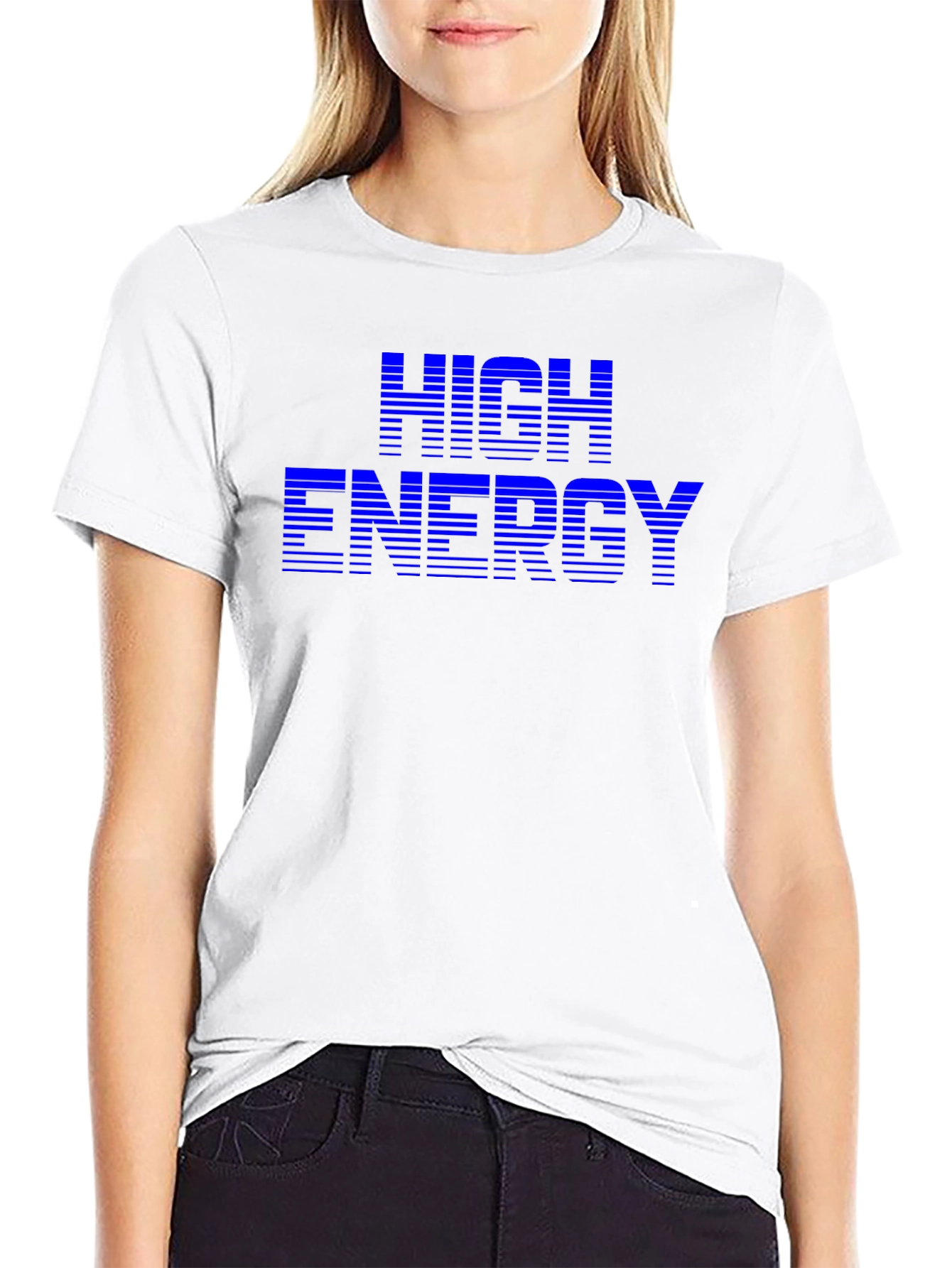 High Energy Graphic Tee - Bold & Vibrant Design