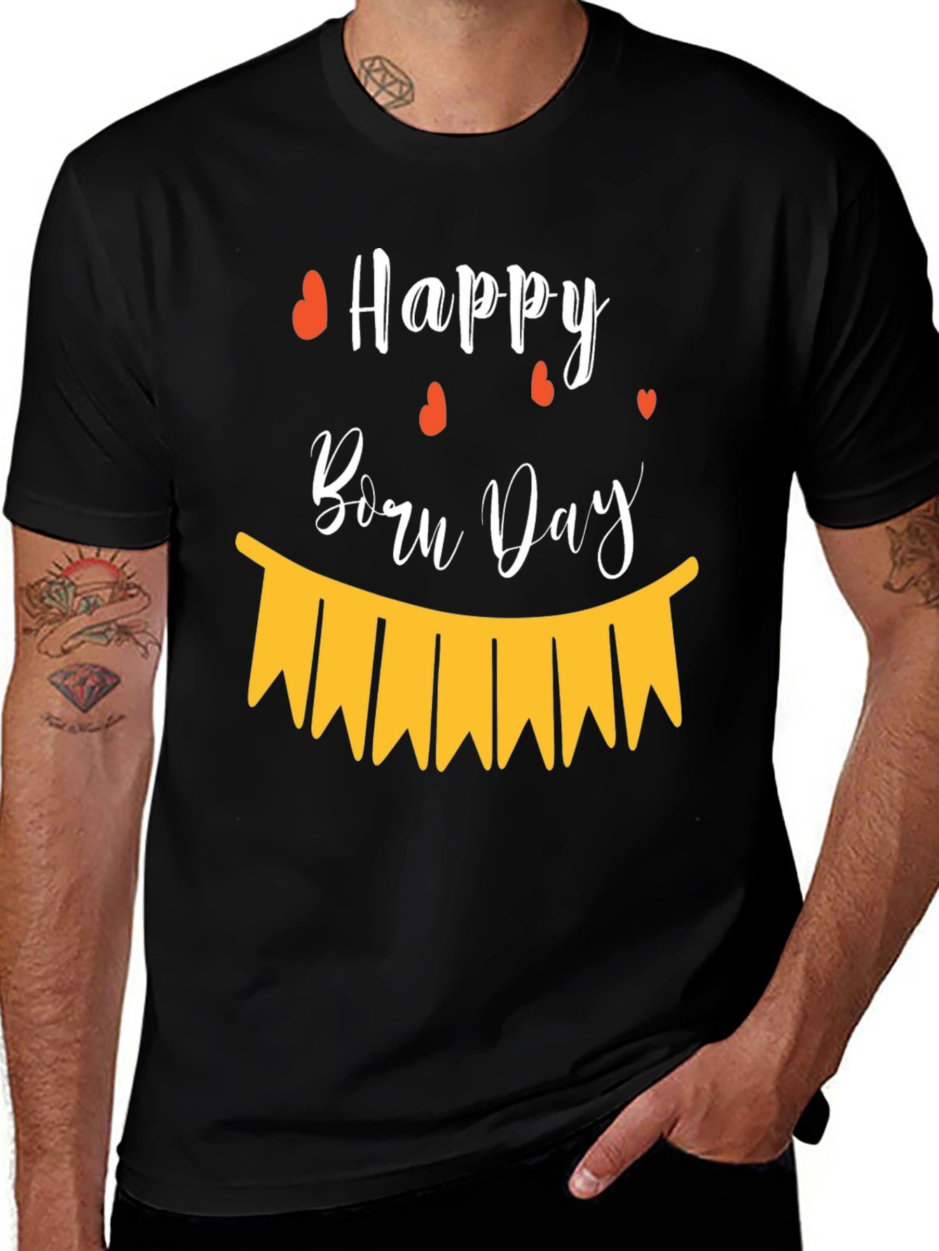Happy Born Day Tee - Stylish Celebration Shirt