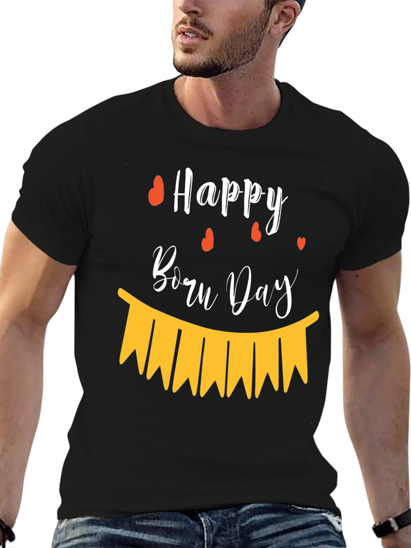 Happy Born Day Tee - Stylish Celebration Shirt