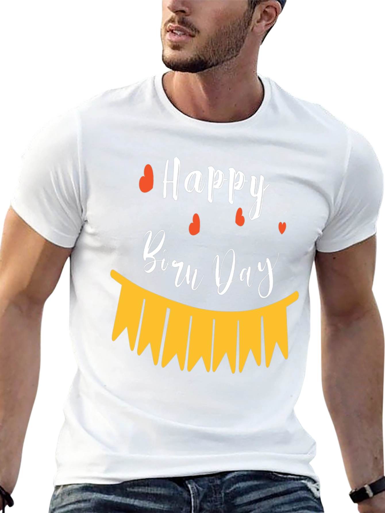 Happy Born Day Tee - Stylish Celebration Shirt