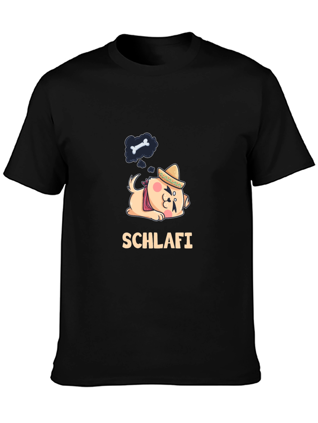 Schlafi Dog T-Shirt - Dream of Bones!