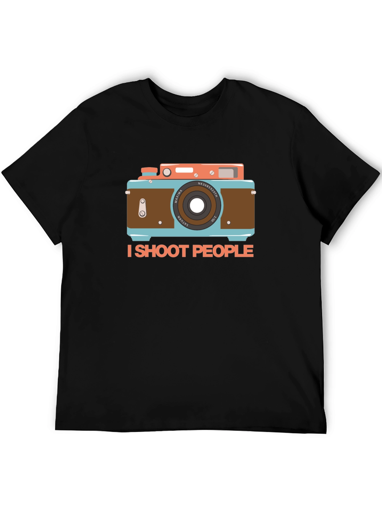 I Shoot People Camera Graphic T-Shirt