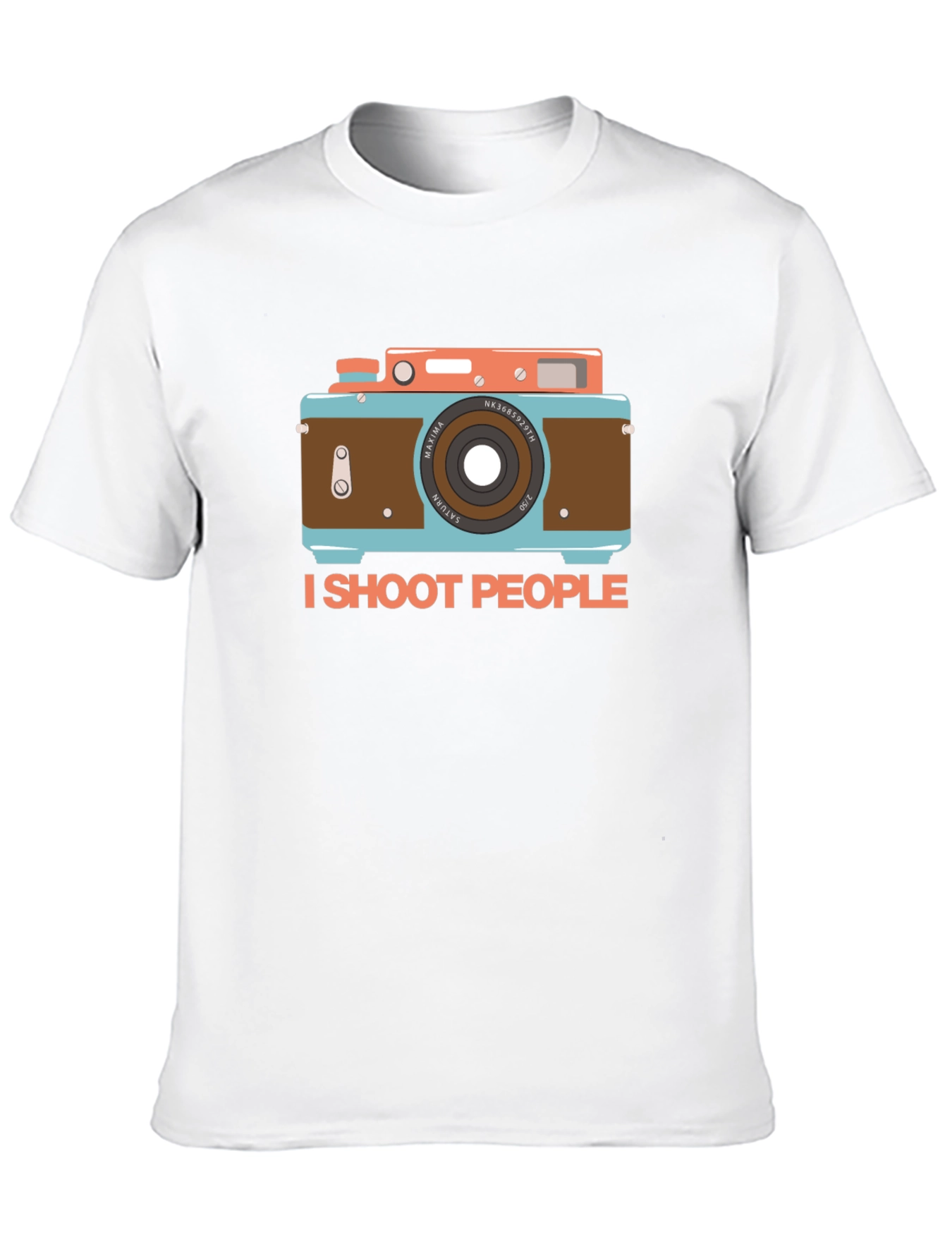I Shoot People Camera Graphic T-Shirt