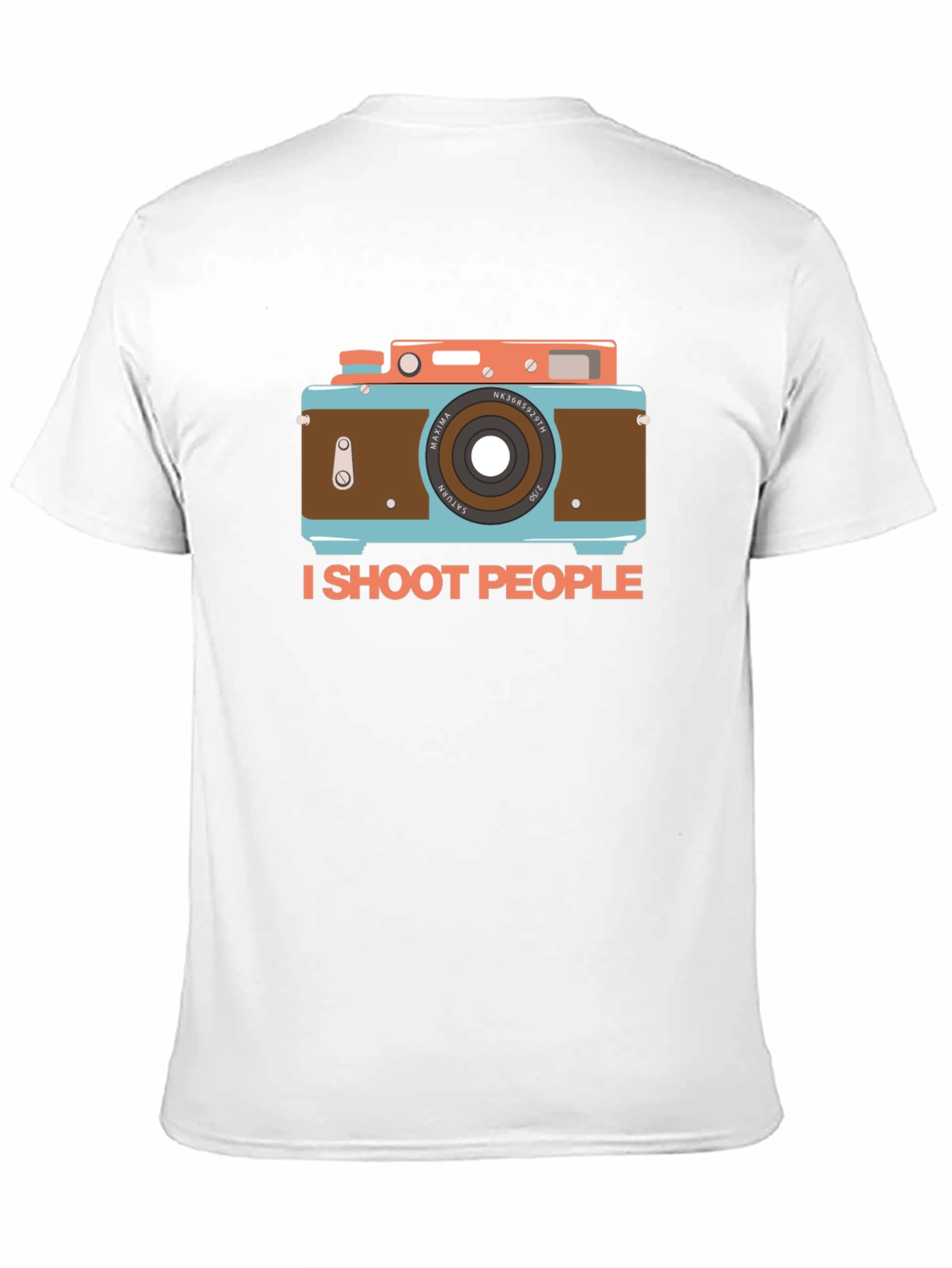 I Shoot People Camera Graphic T-Shirt