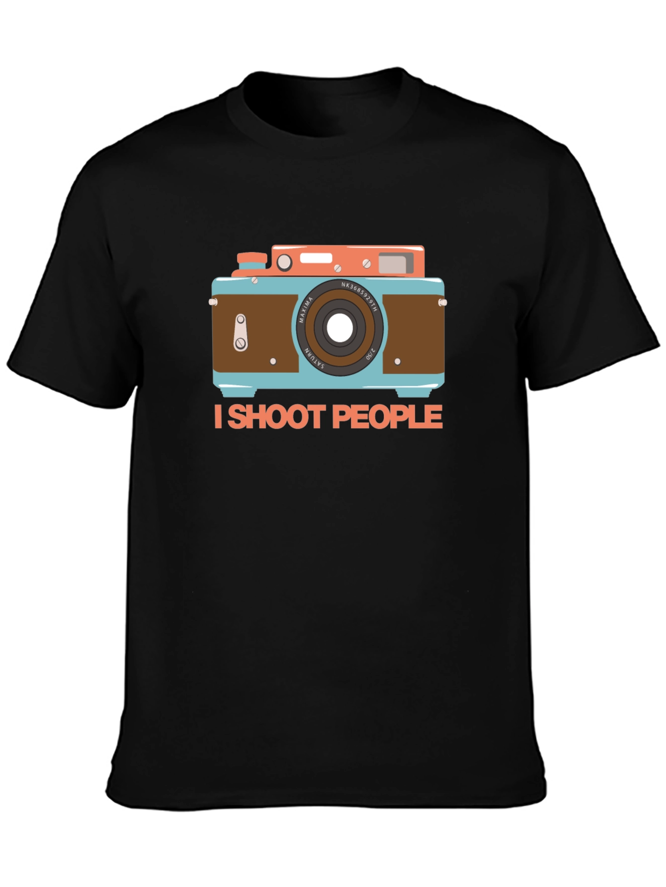 I Shoot People Camera Graphic T-Shirt