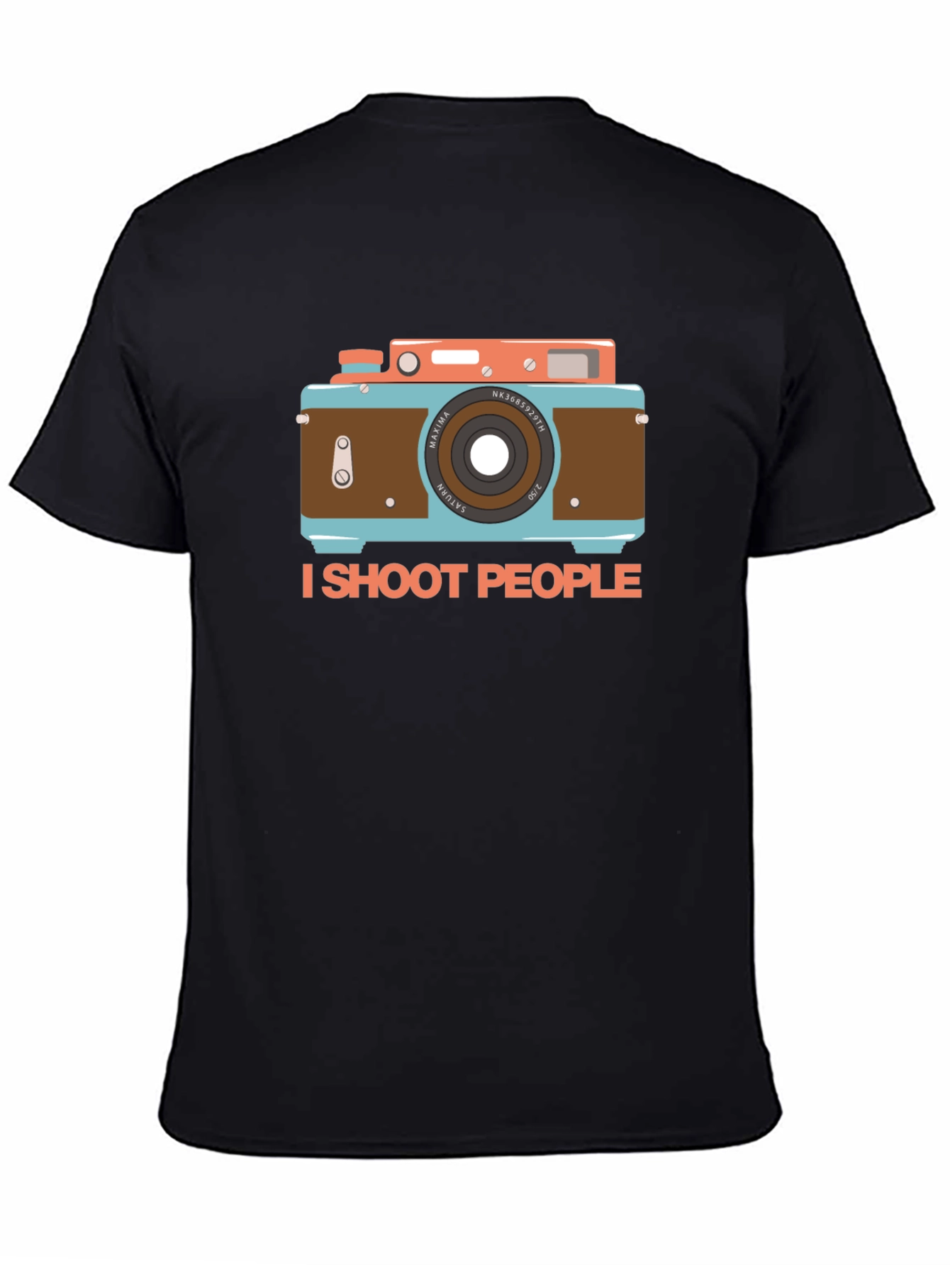 I Shoot People Camera Graphic T-Shirt