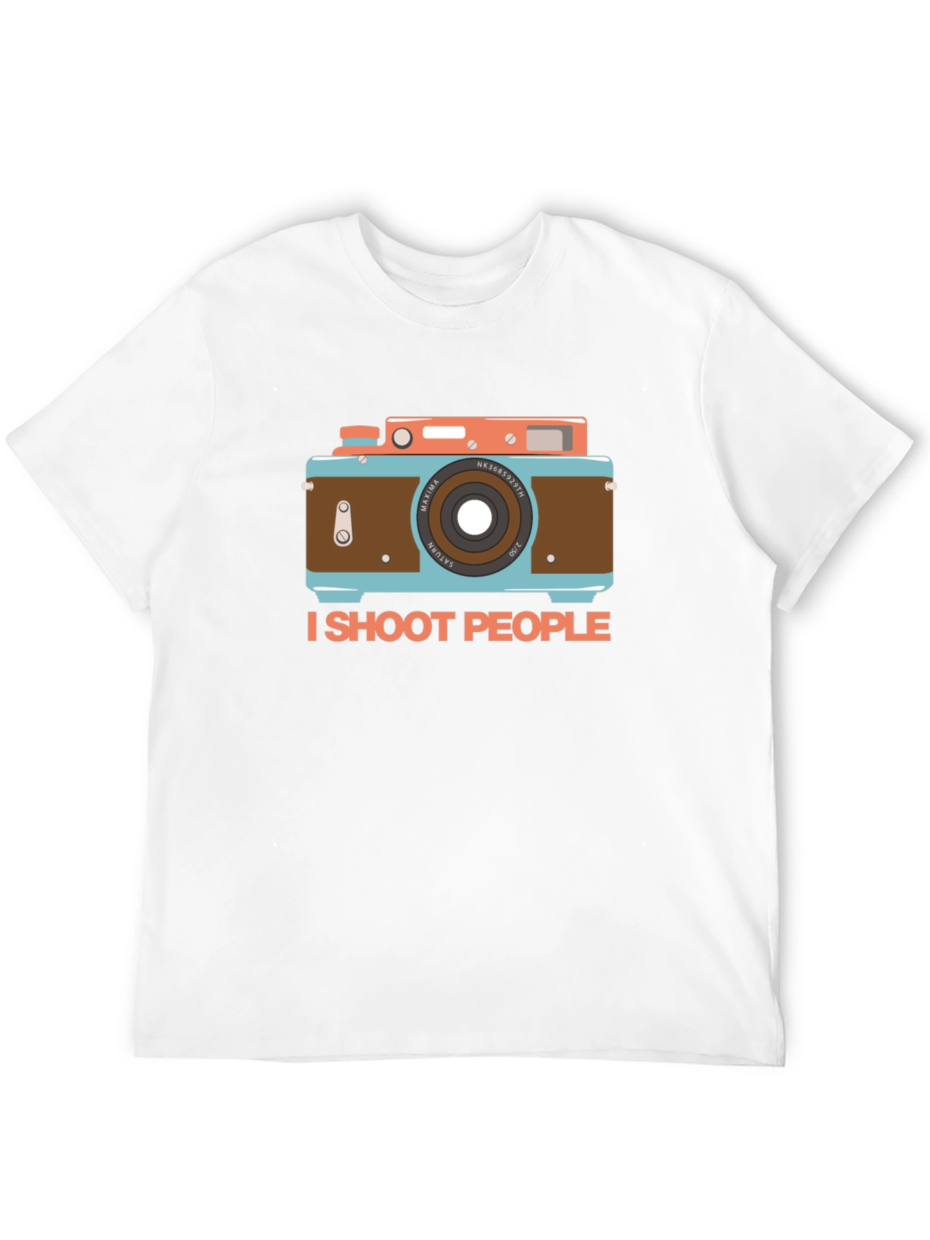I Shoot People Camera Graphic T-Shirt