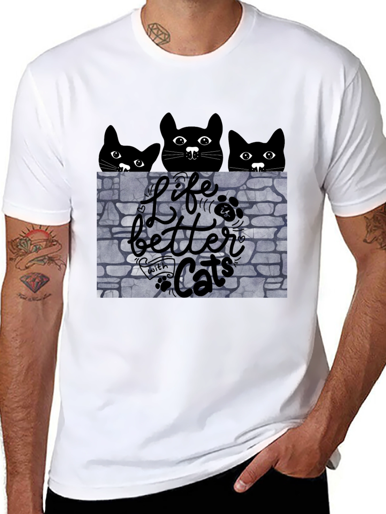 Life Is Better With Cats T-Shirt