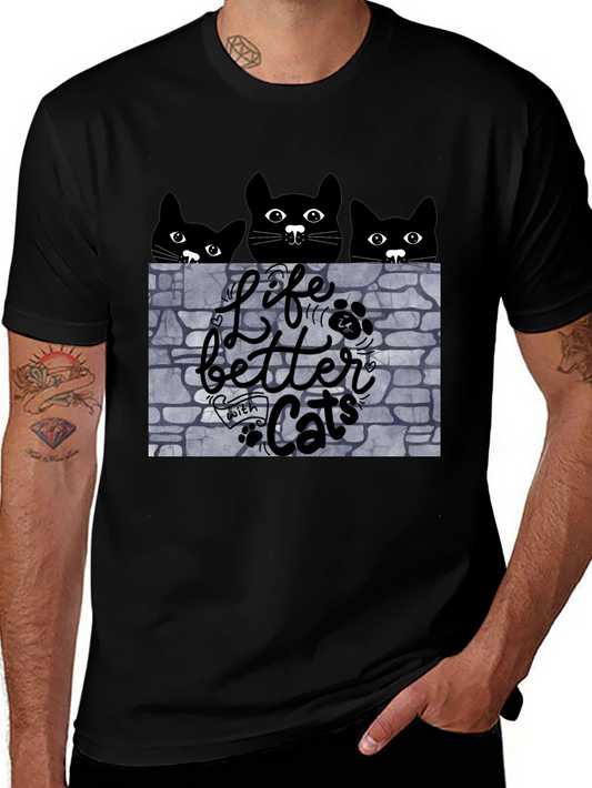 Life Is Better With Cats T-Shirt