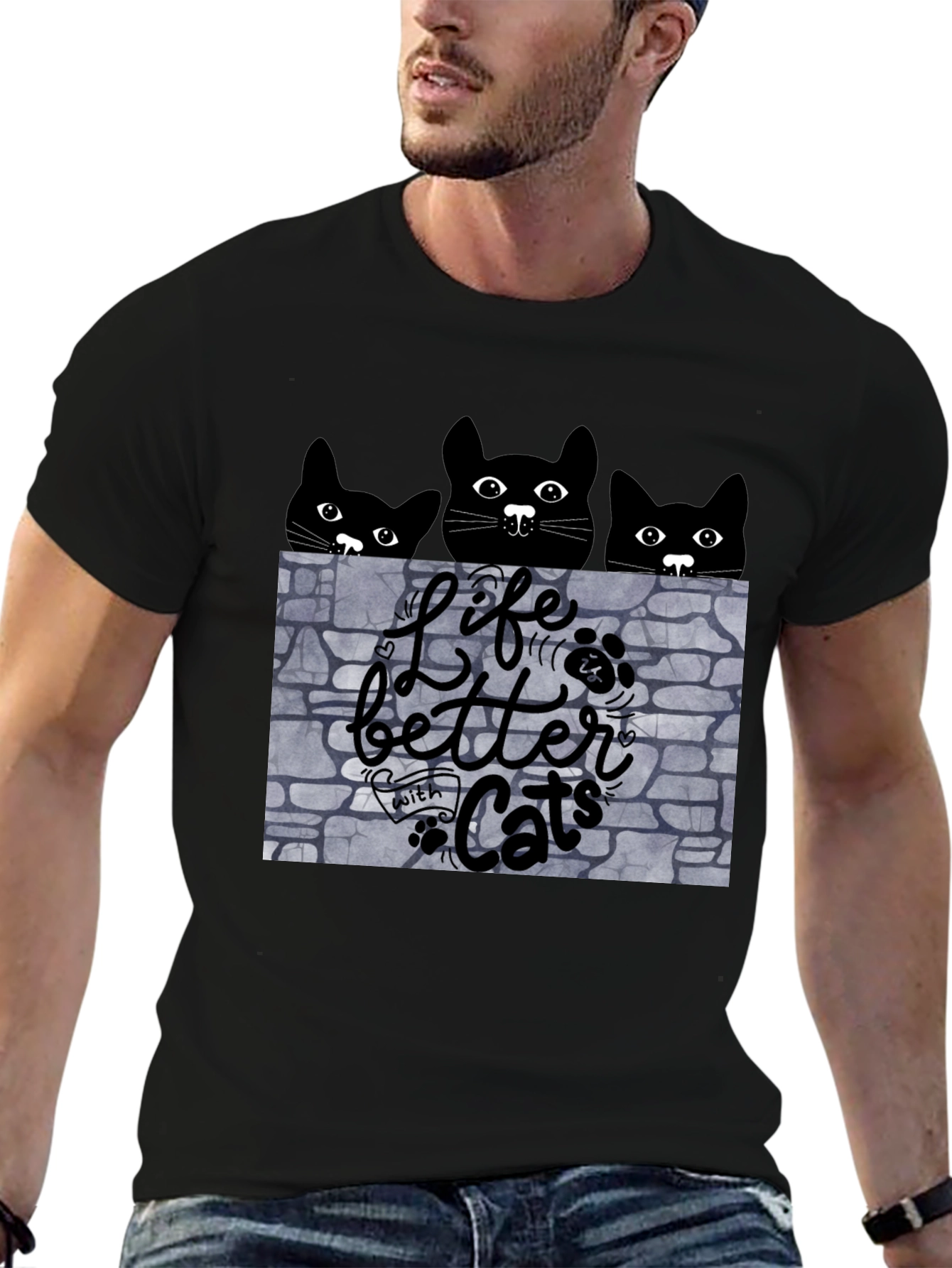 Life Is Better With Cats T-Shirt