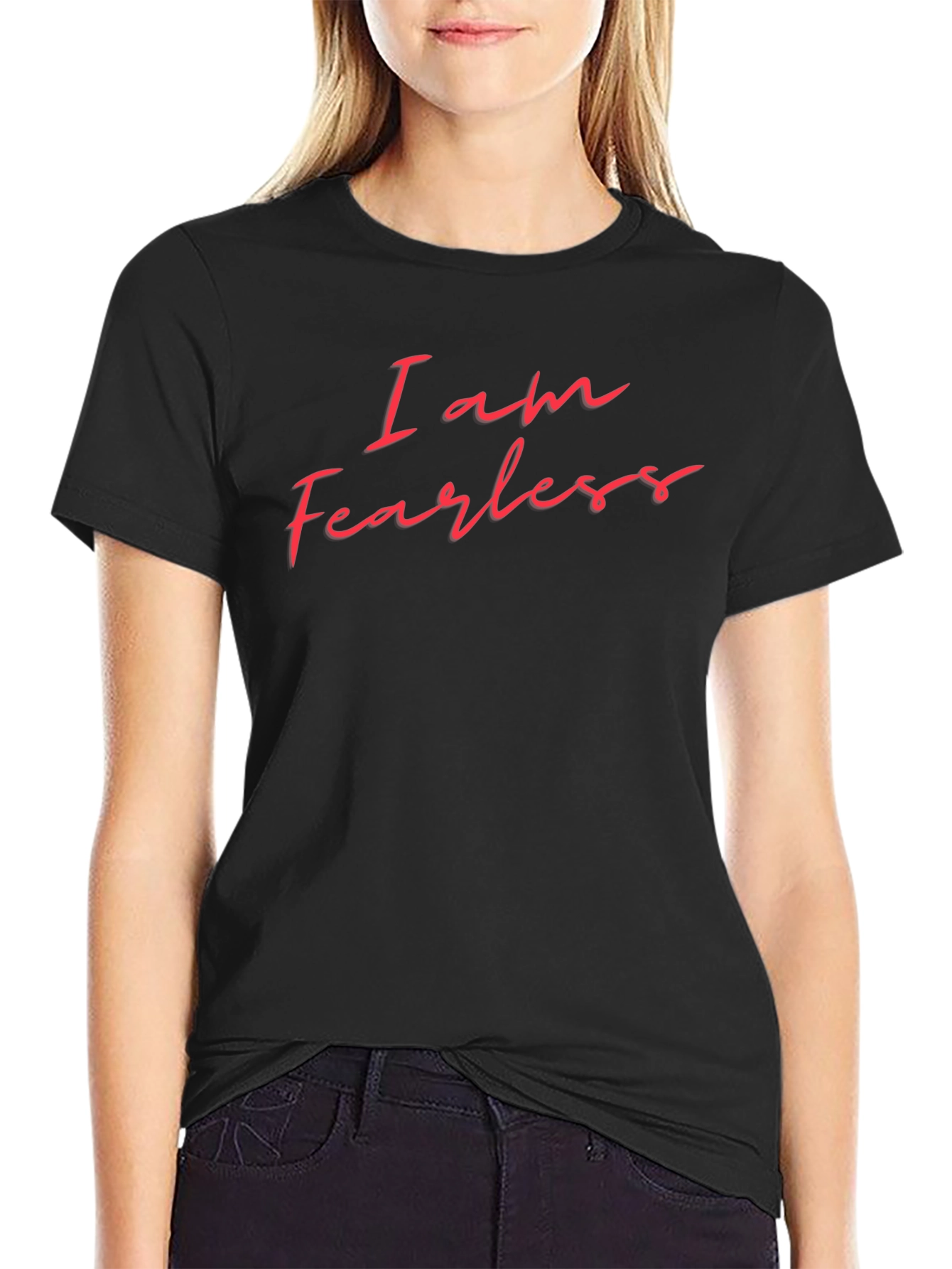 I Am Fearless Graphic Tee - Bold Statement Shirt